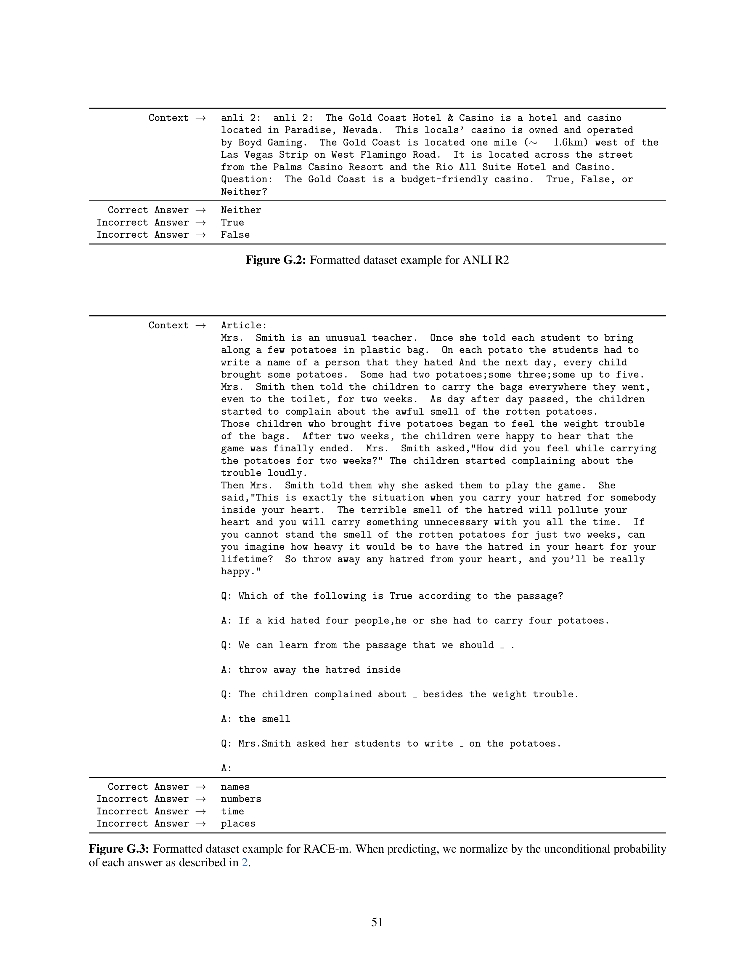 Language Models are Few-Shot Learners Research Paper by OpenAI — page 51