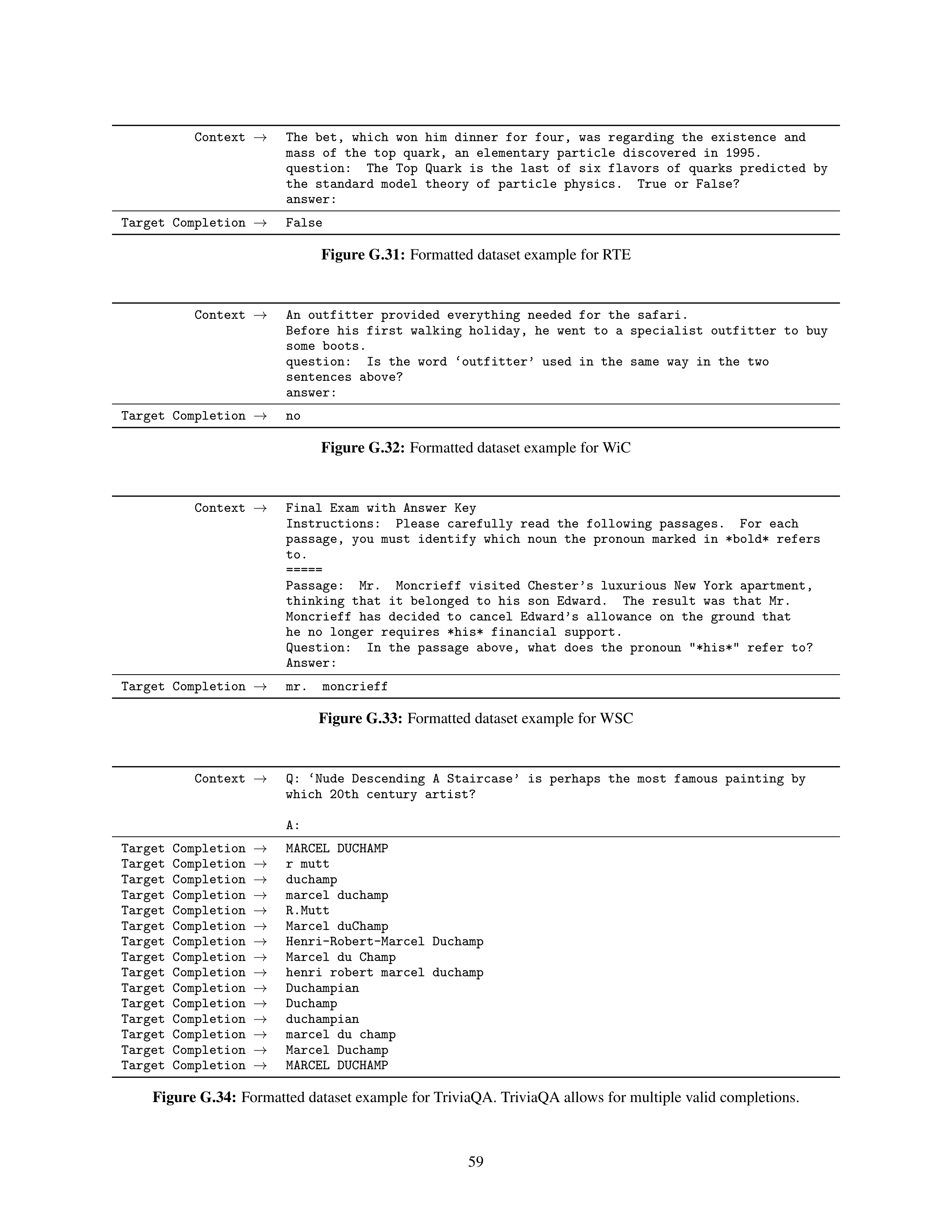 Language Models are Few-Shot Learners Research Paper by OpenAI — page 59