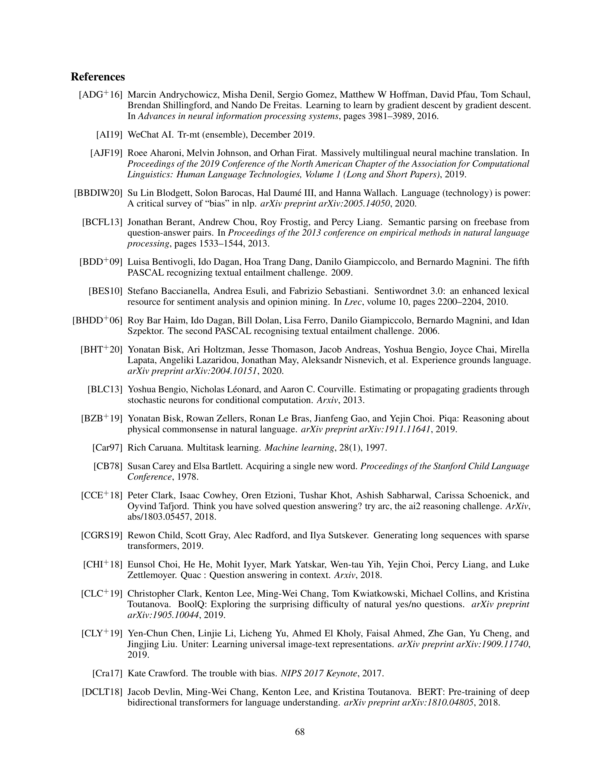 Language Models are Few-Shot Learners Research Paper by OpenAI — page 68