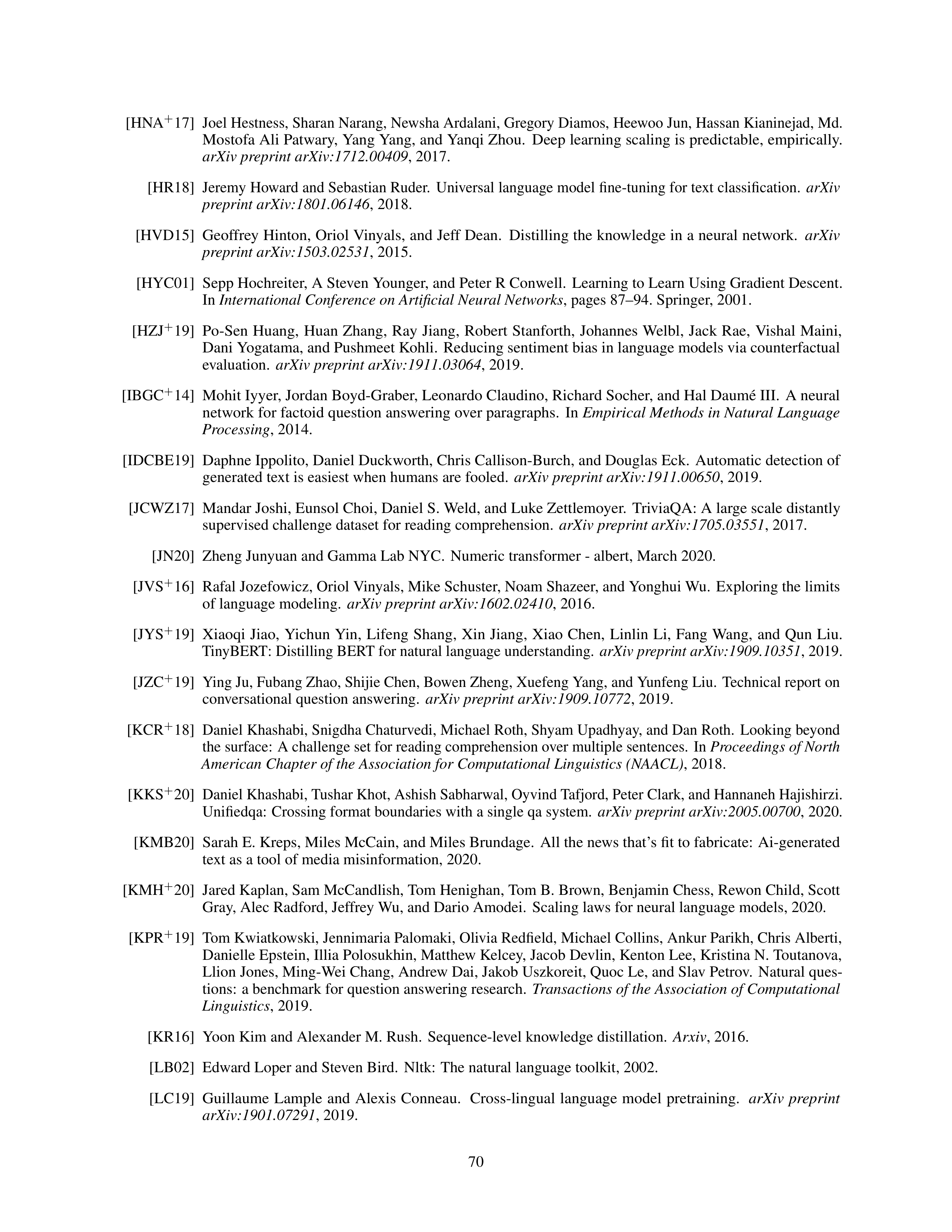 Language Models are Few-Shot Learners Research Paper by OpenAI — page 70