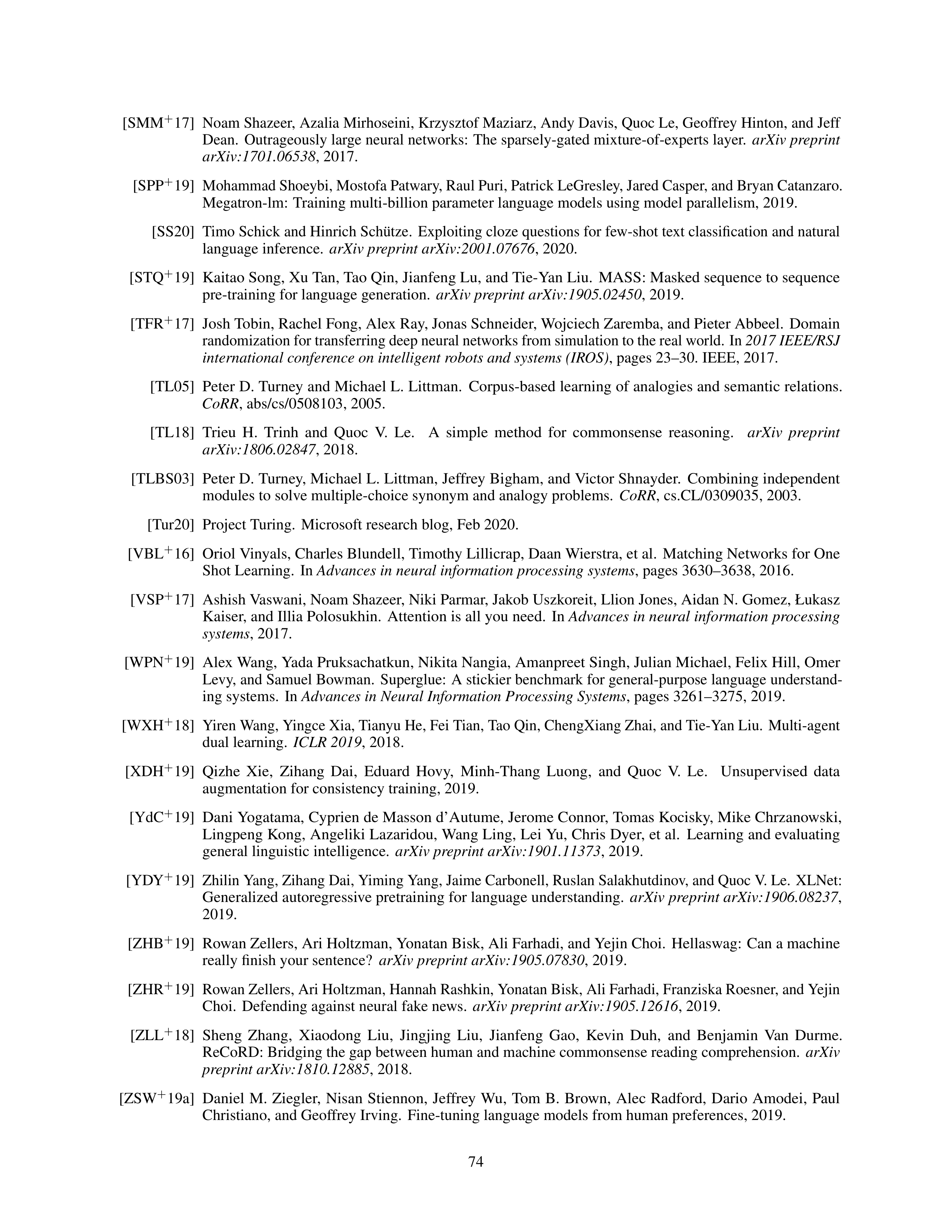 Language Models are Few-Shot Learners Research Paper by OpenAI — page 74