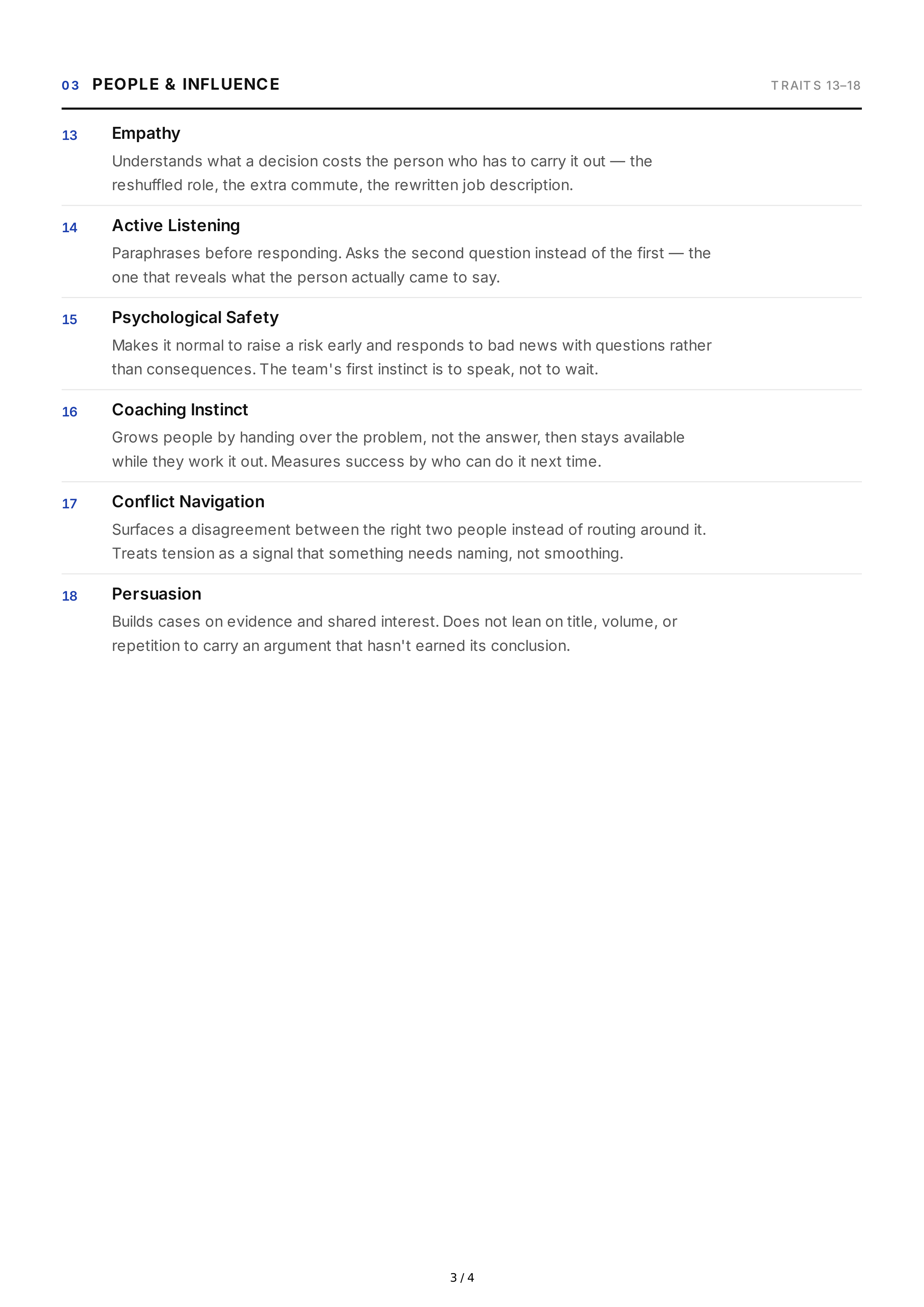 Leadership Personality Traits — page 3