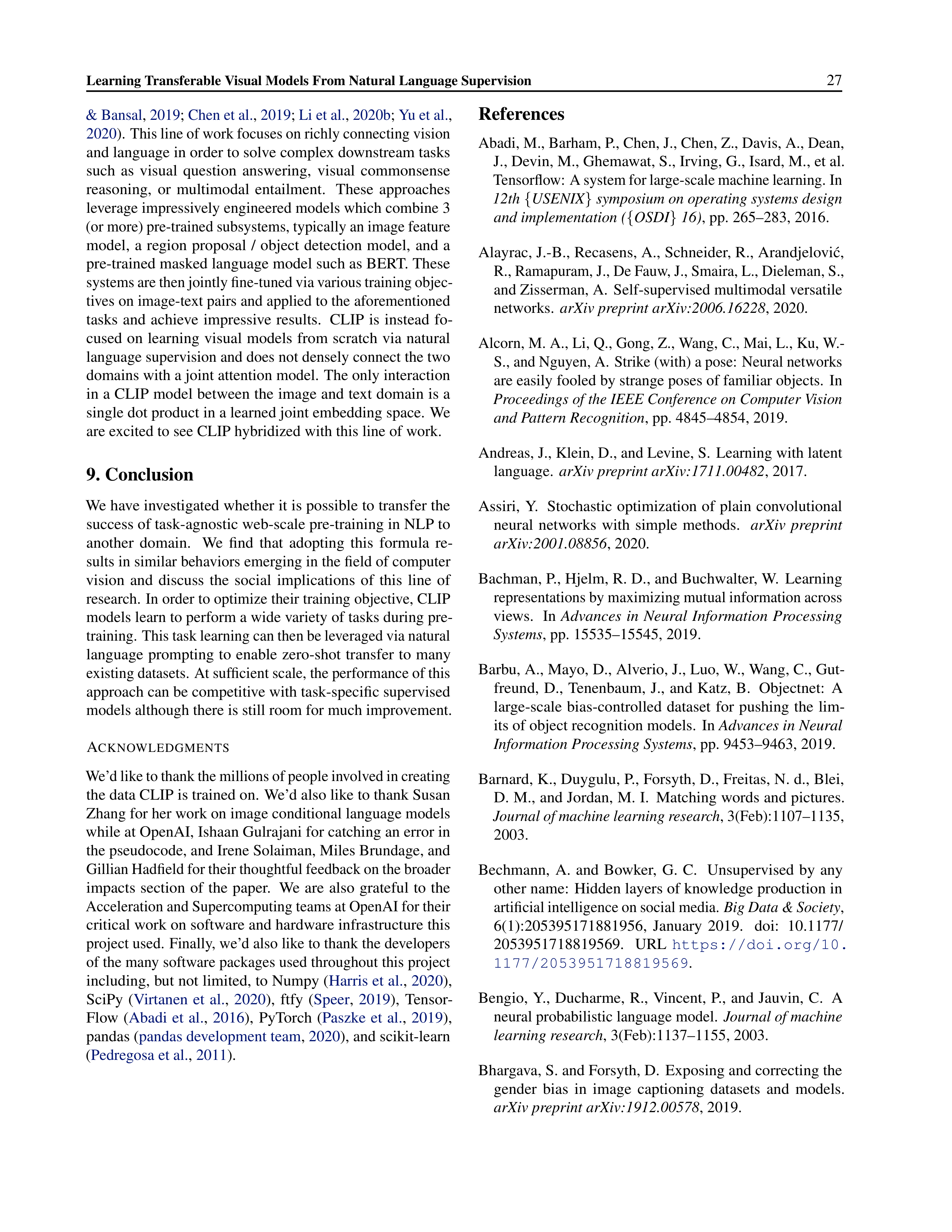 Learning Transferable Visual Models Research Paper by OpenAI — page 27