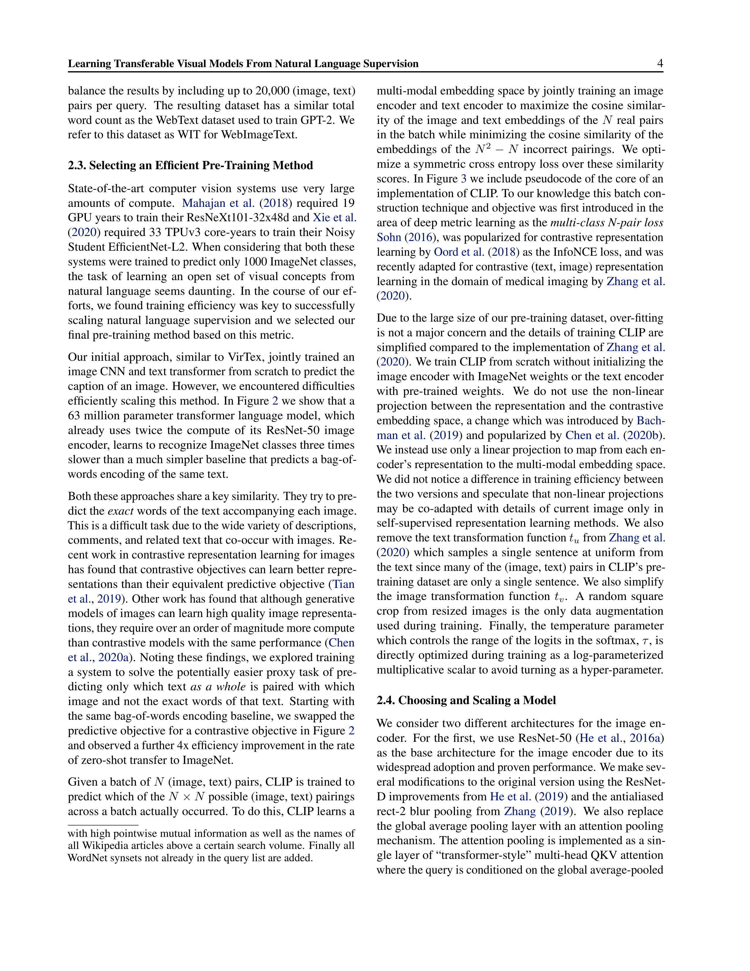 Learning Transferable Visual Models Research Paper by OpenAI — page 4