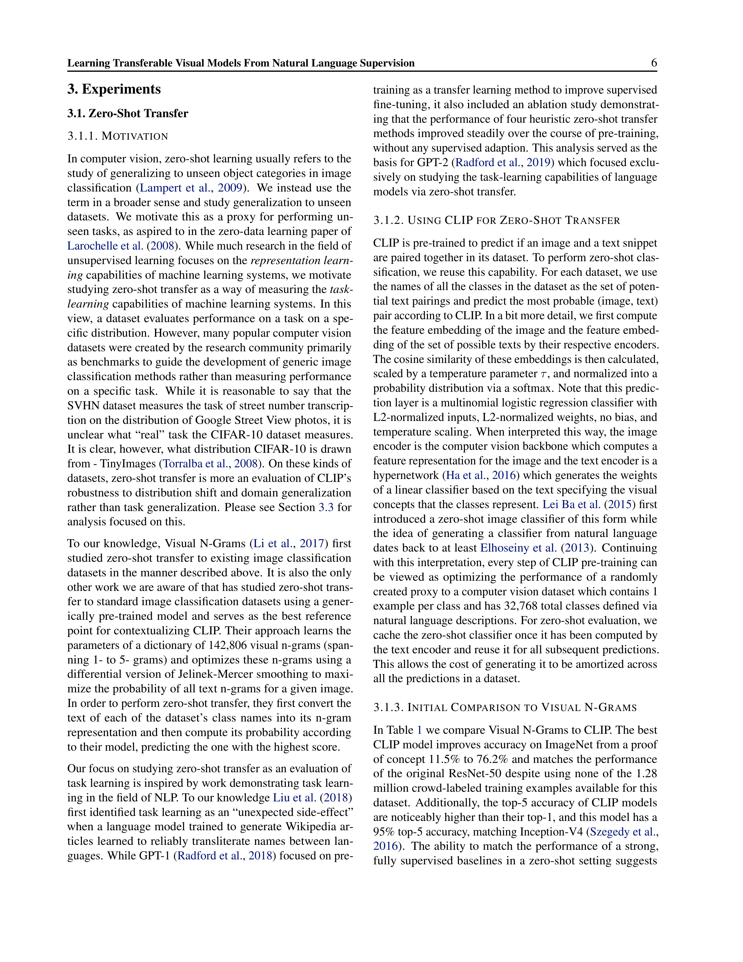 Learning Transferable Visual Models Research Paper by OpenAI — page 6