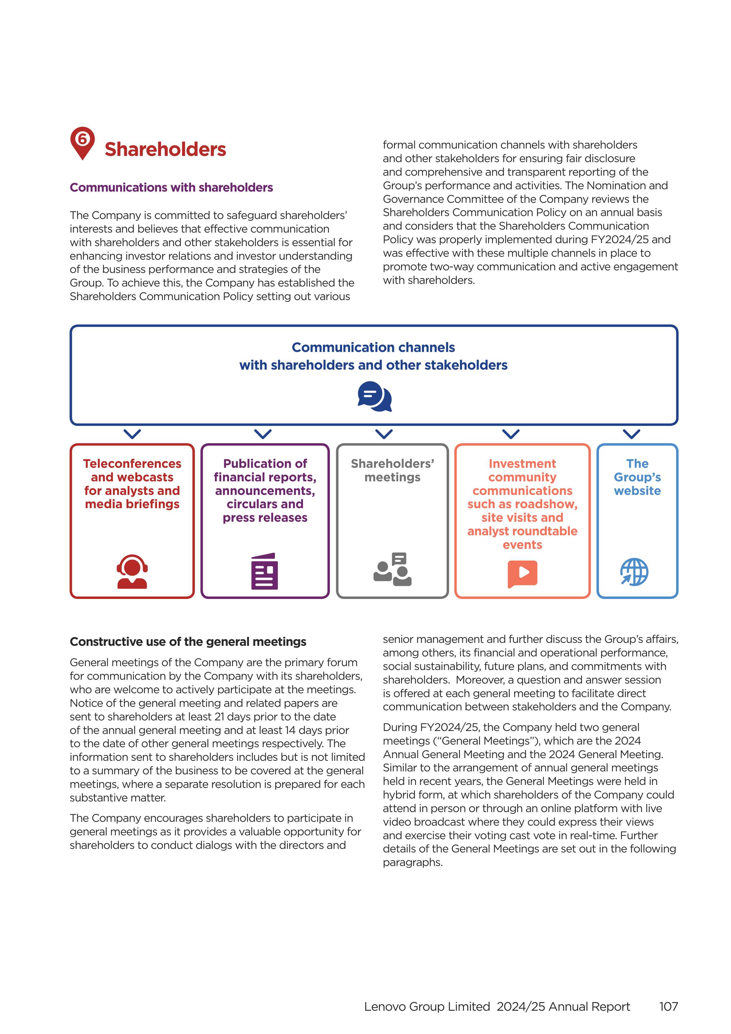 Lenovo Annual Report — page 109