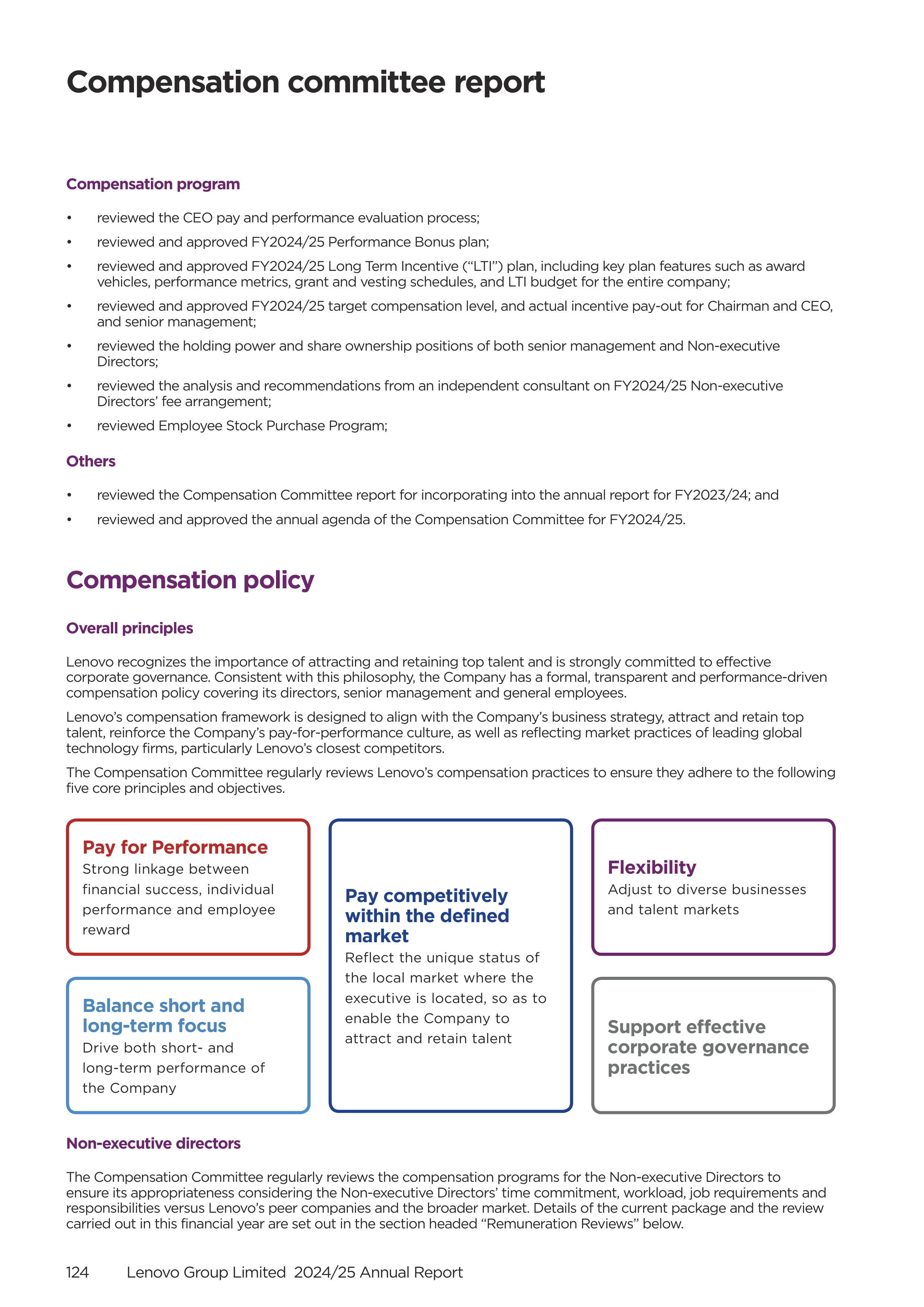 Lenovo Annual Report — page 126