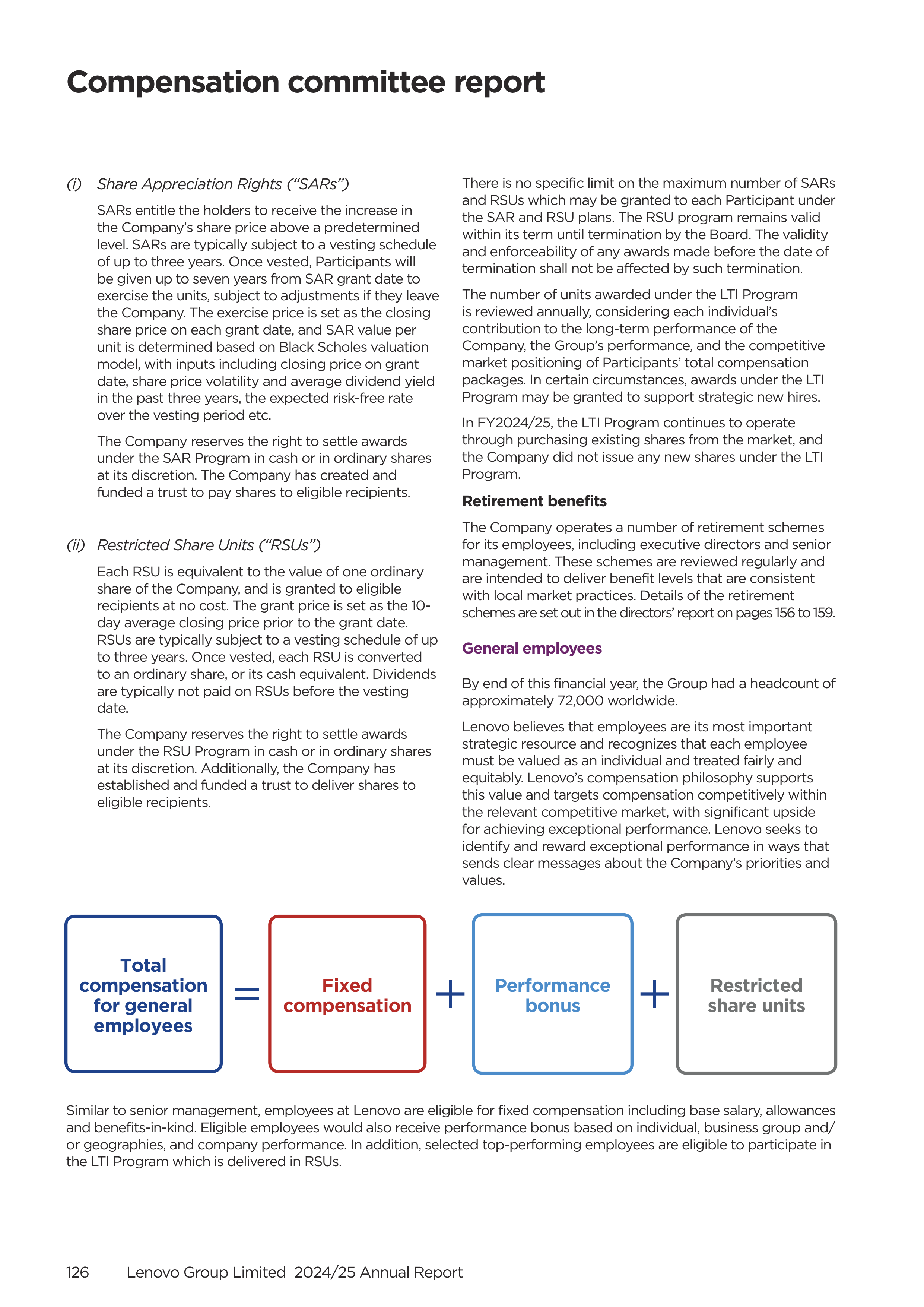 Lenovo Annual Report — page 128