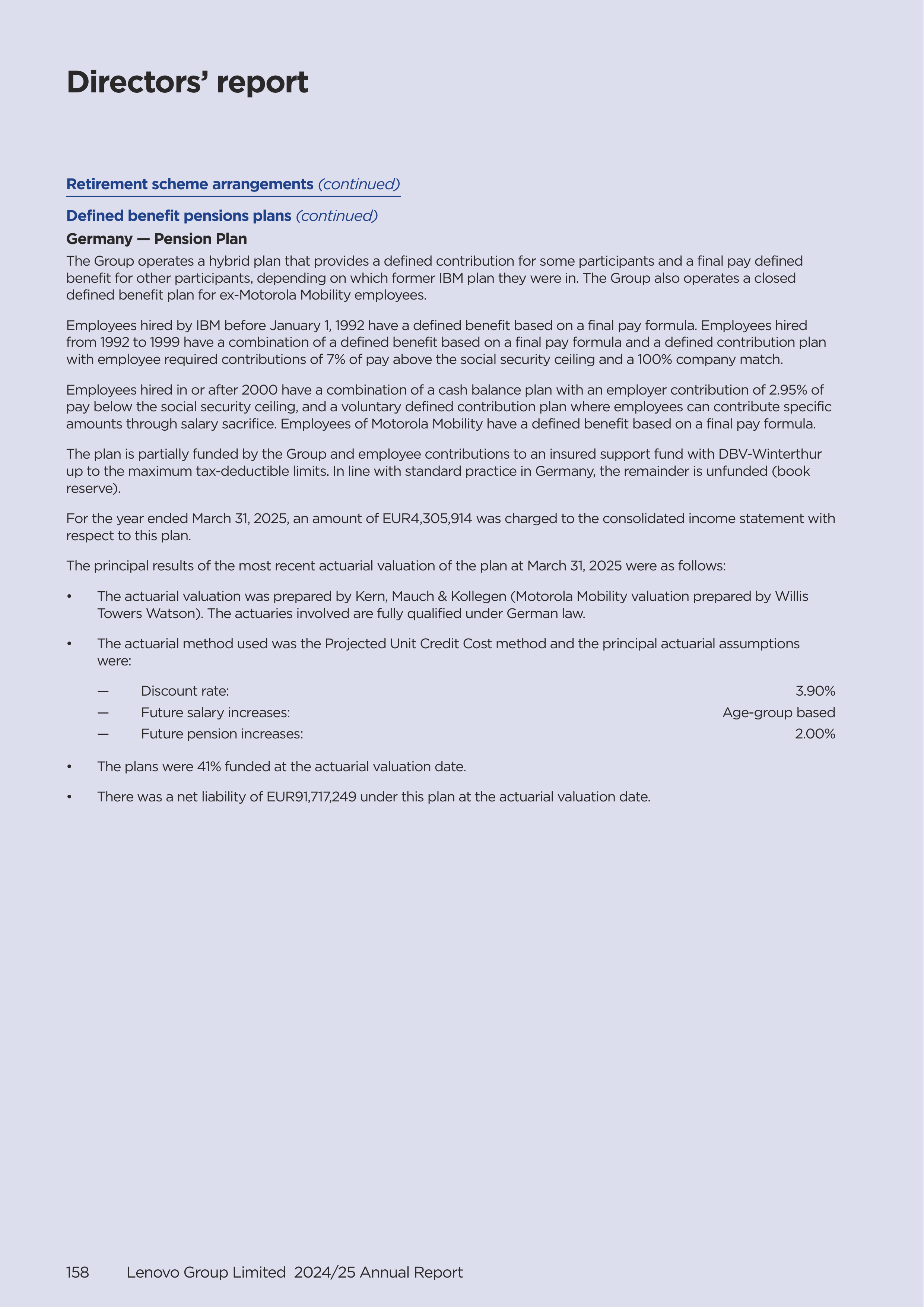 Lenovo Annual Report — page 160