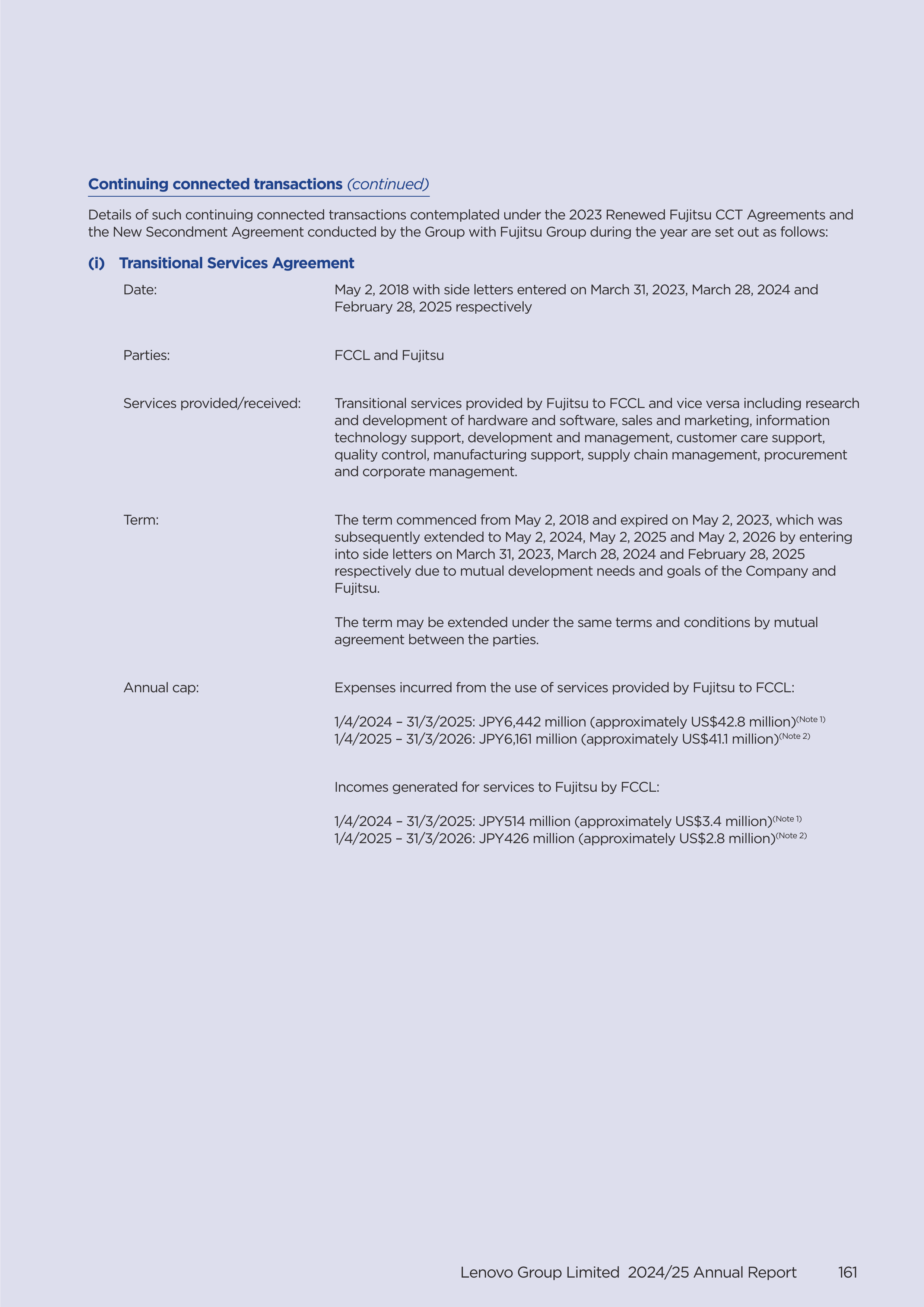 Lenovo Annual Report — page 163