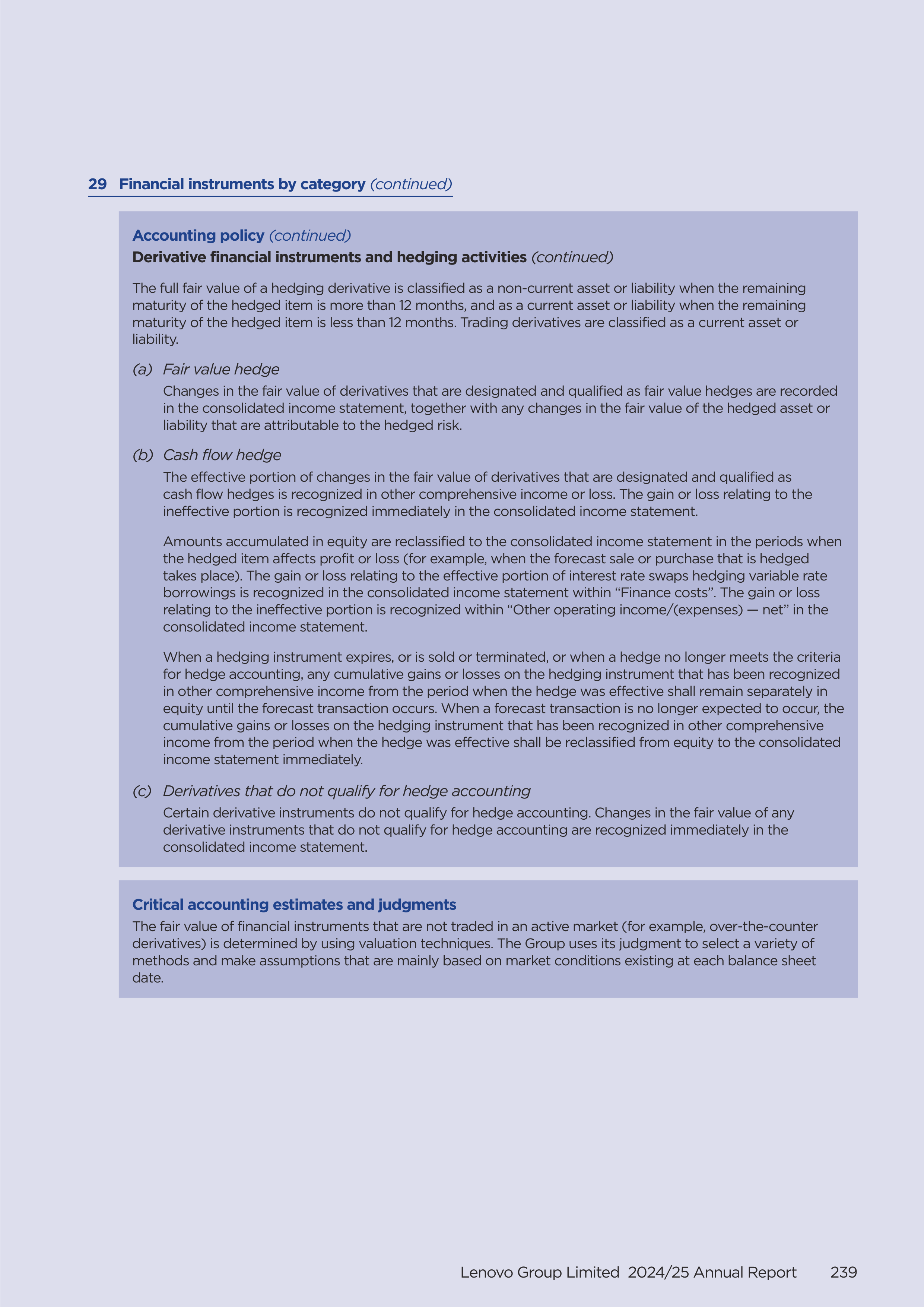 Lenovo Annual Report — page 241