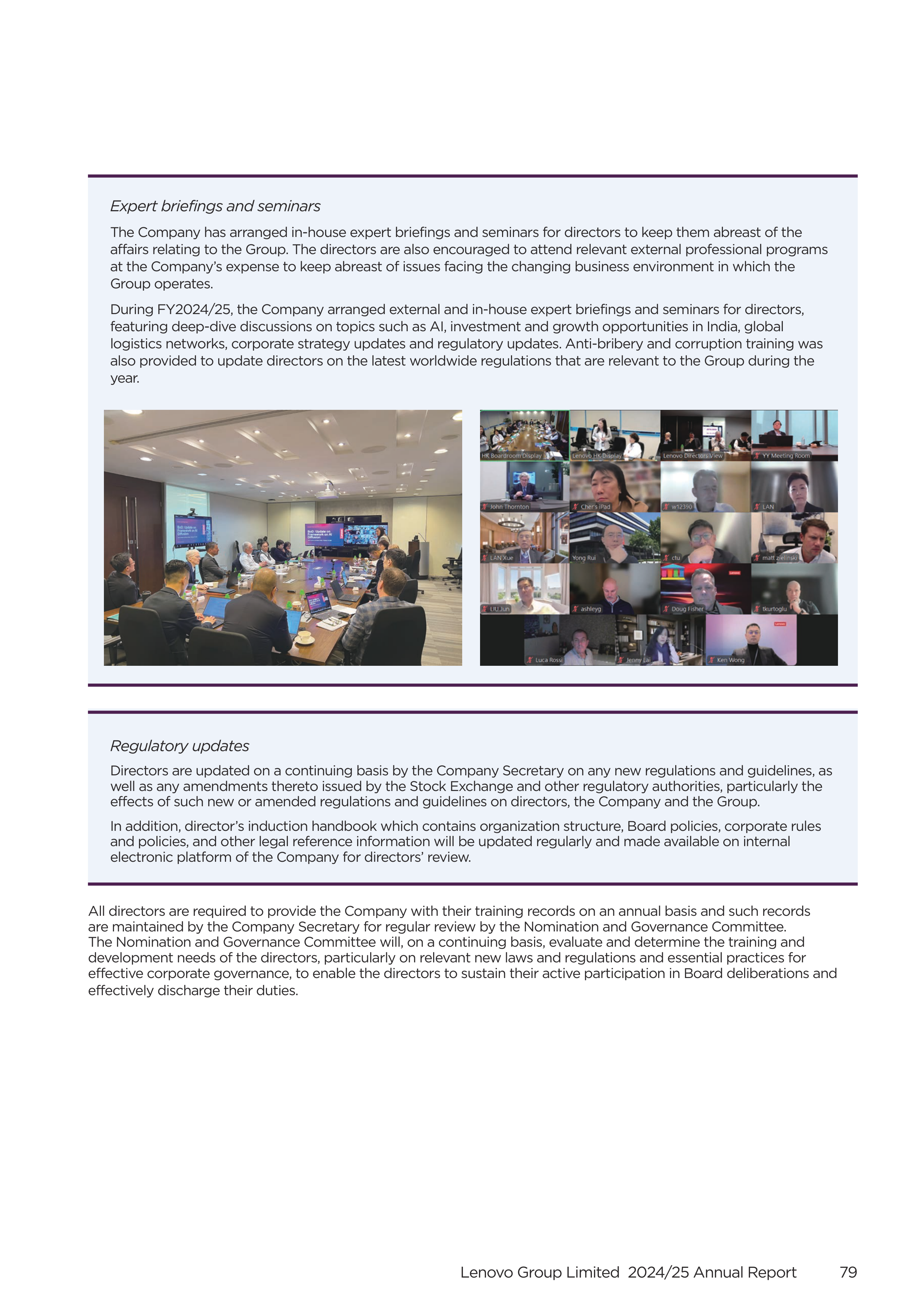 Lenovo Annual Report — page 81