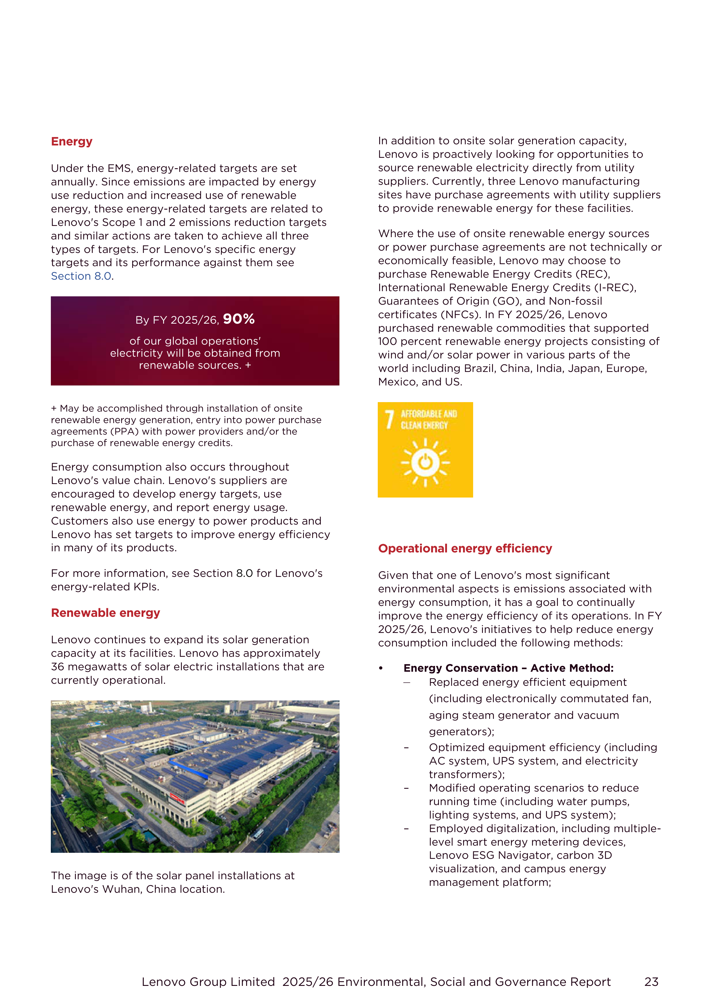 Lenovo Environmental Social Governance Report — page 23