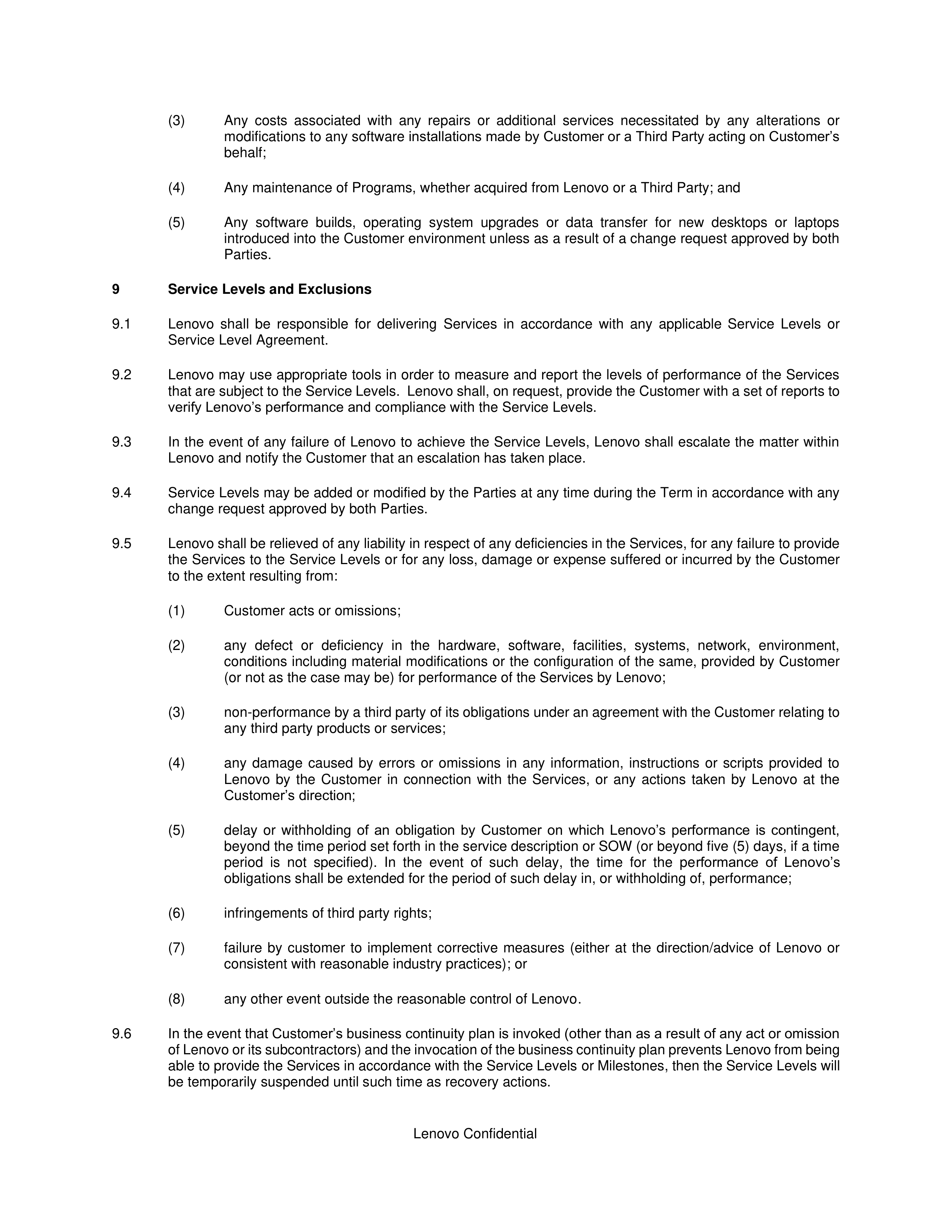 Lenovo Framework Agreement — page 6