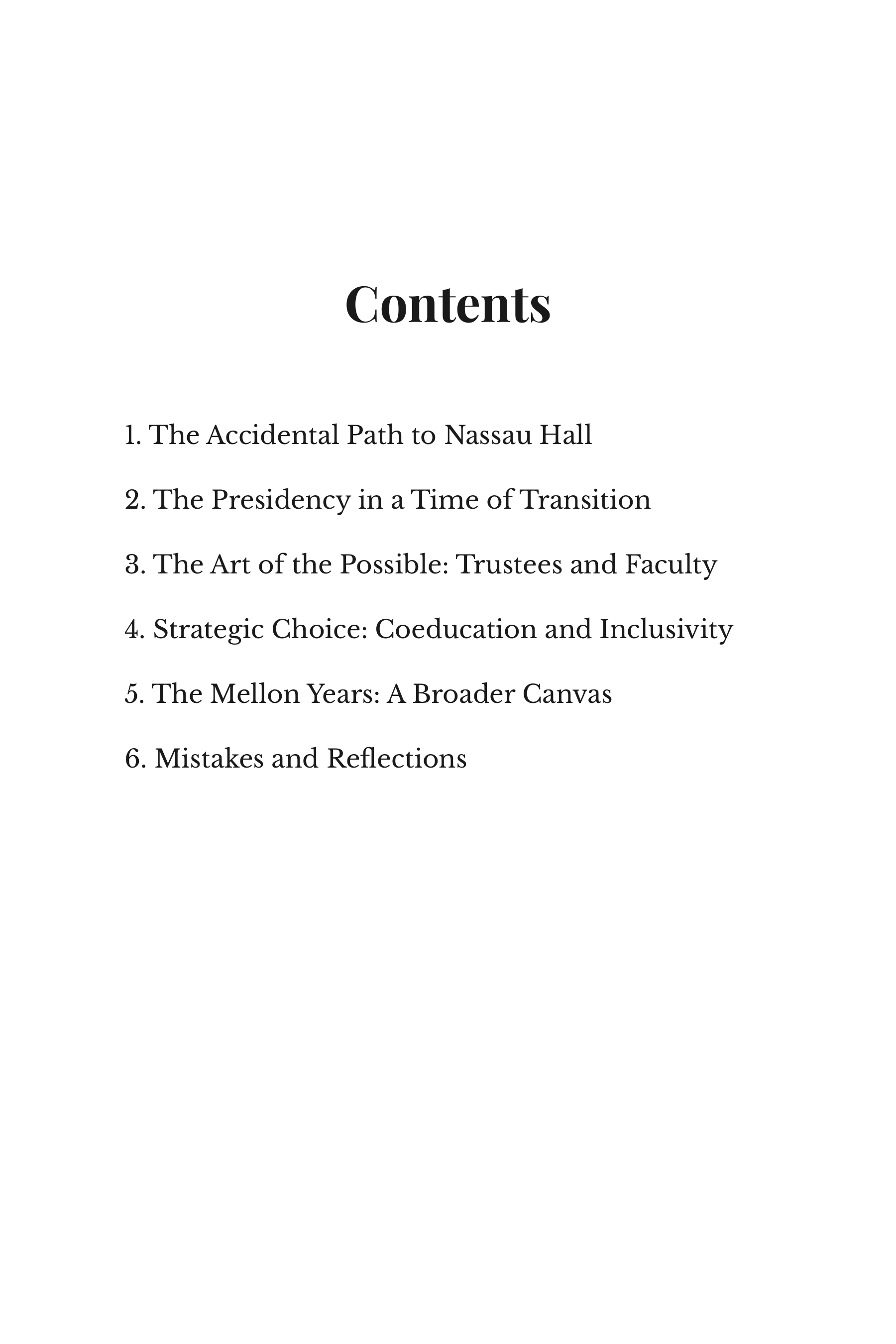 Lessons Learned by William Bowen Princeton University President Autobiography — page 2
