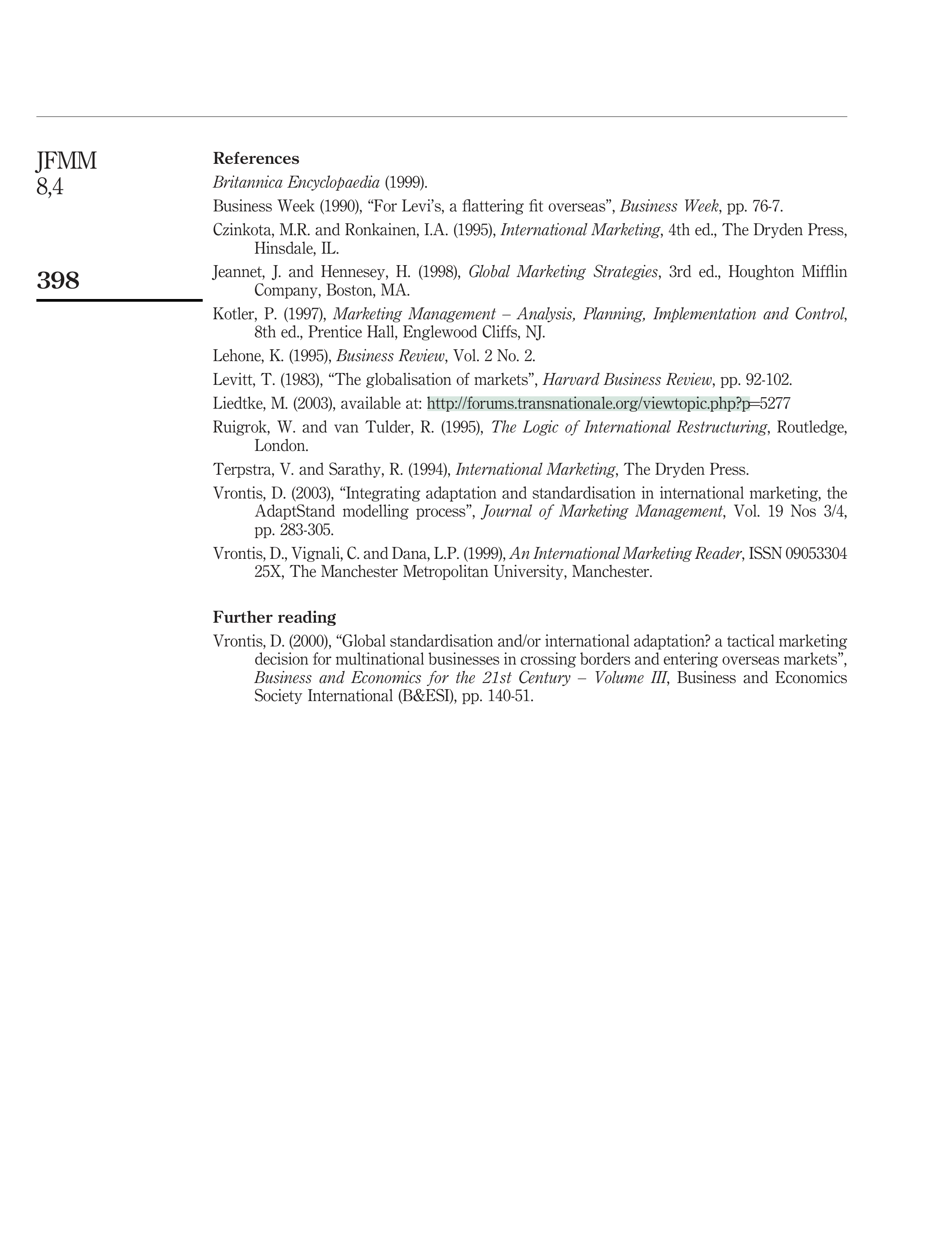 Levis Marketing Strategy — page 10