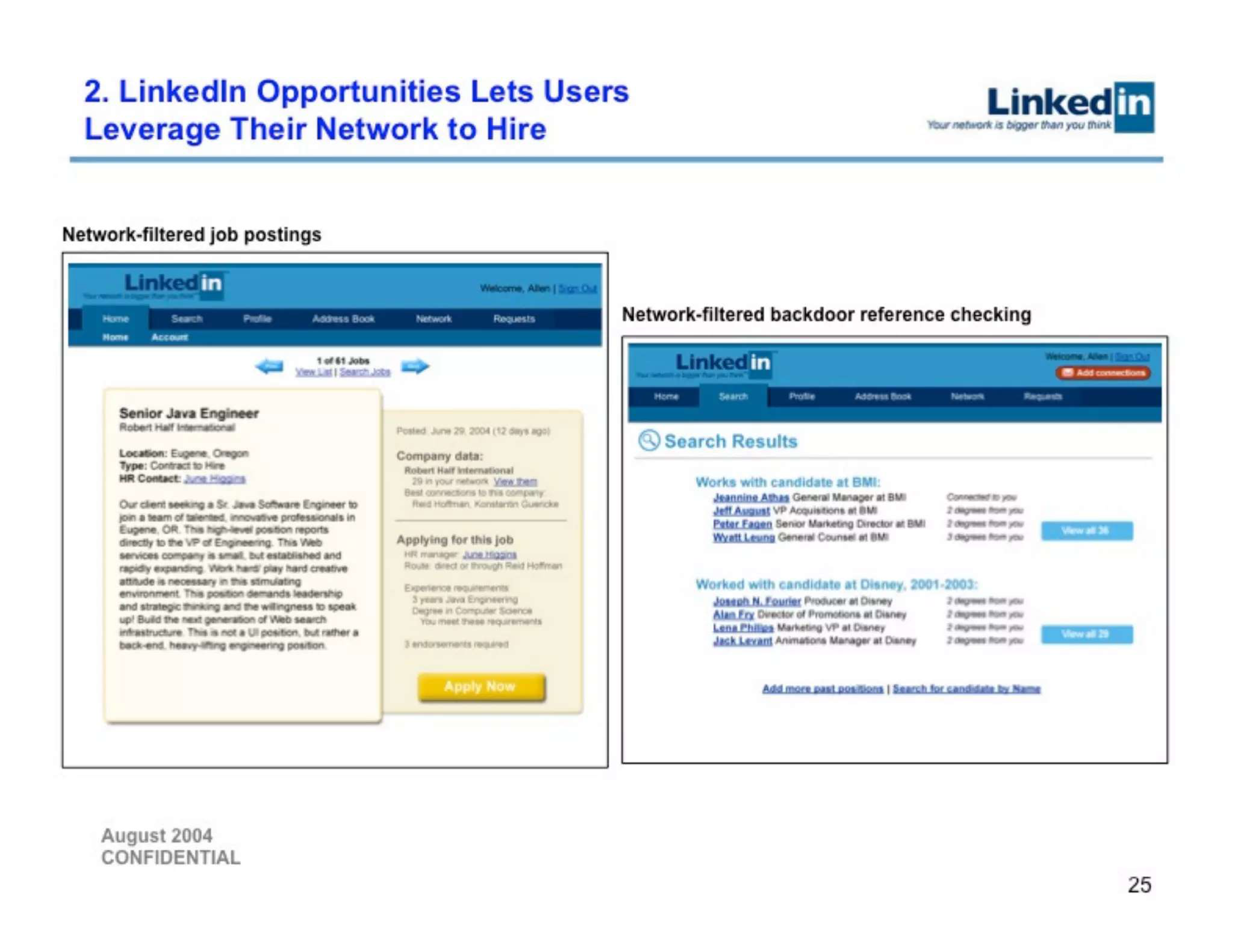 LinkedIn Series B Pitch Deck — page 25