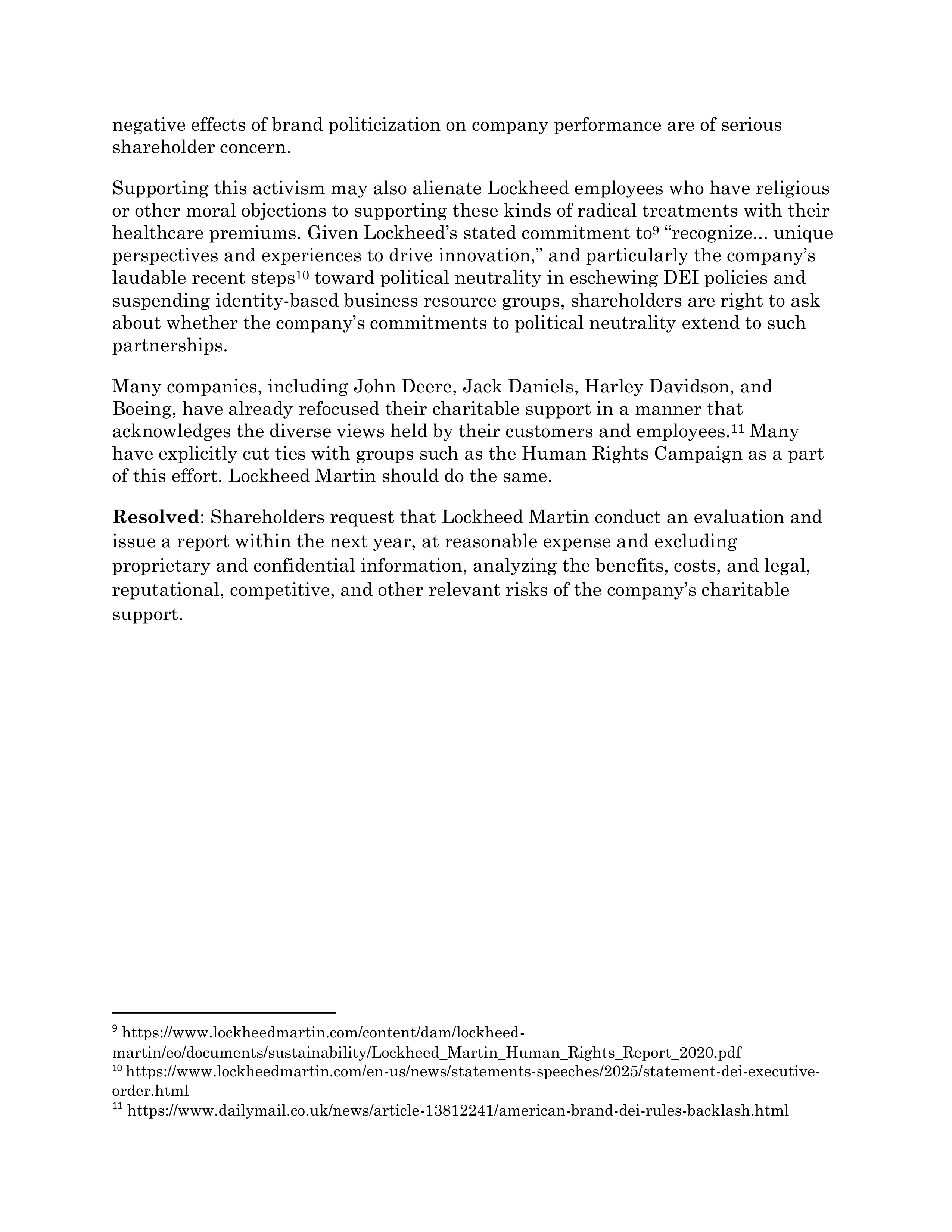 Lockheed Martin Proposal  — page 10