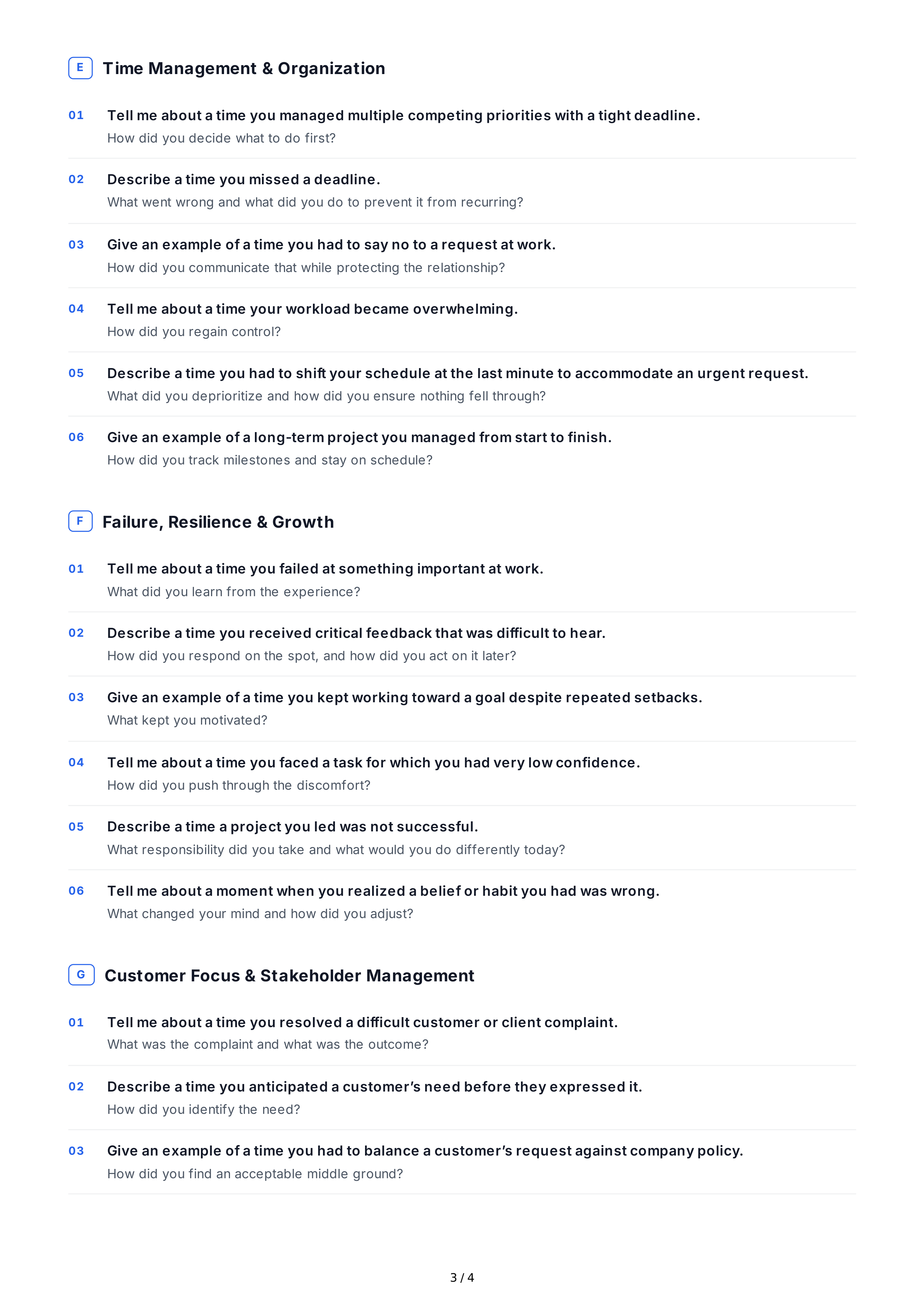 Long-Term Academic Goals — page 3