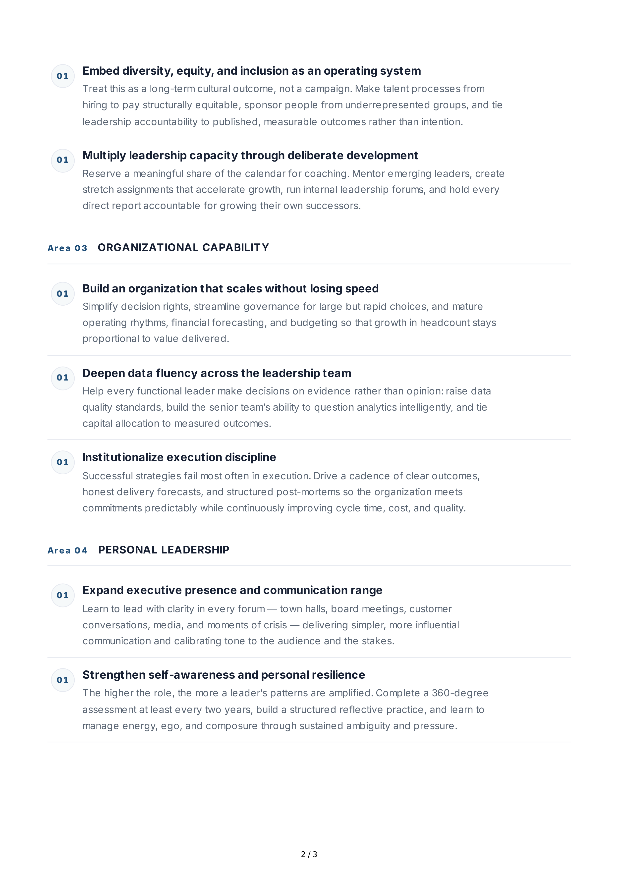Long-Term Leadership Goals — page 2