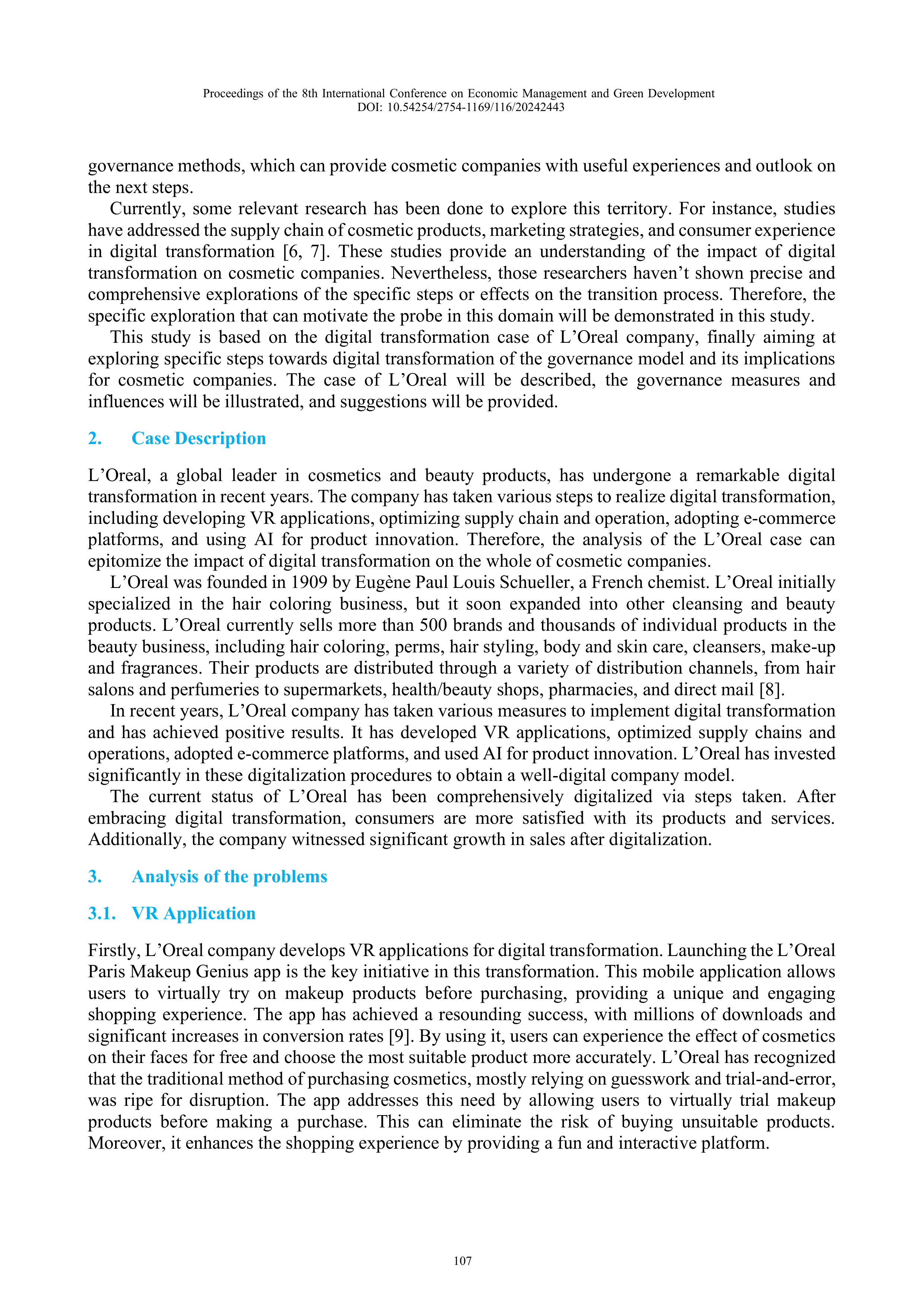 Loreal Case Study — page 2