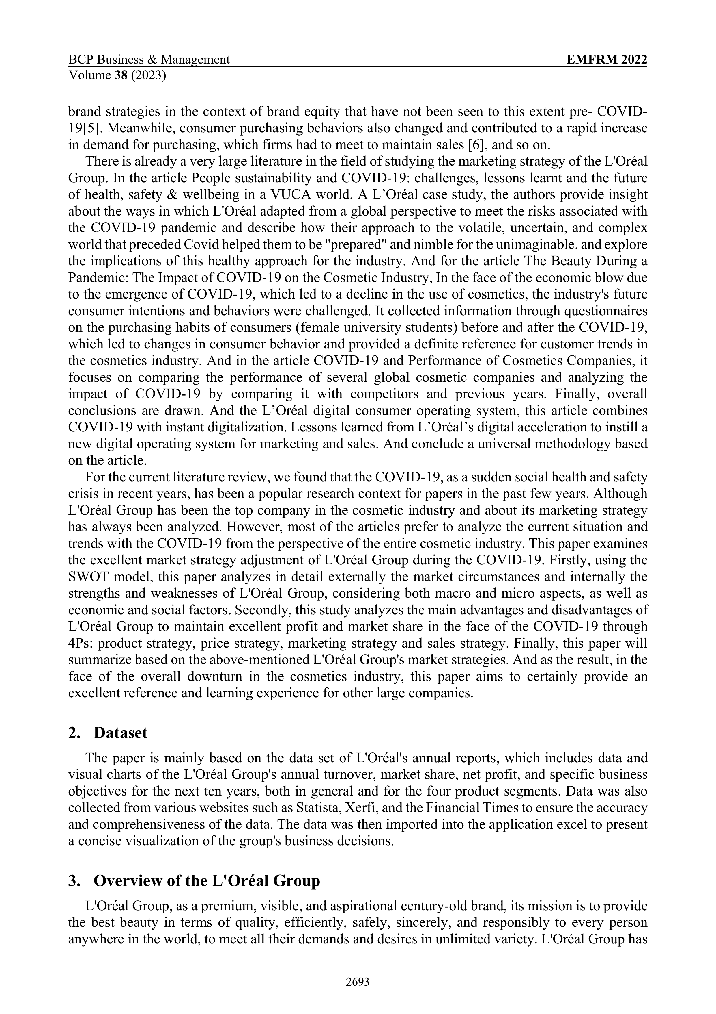 Loreal Marketing Strategy — page 2