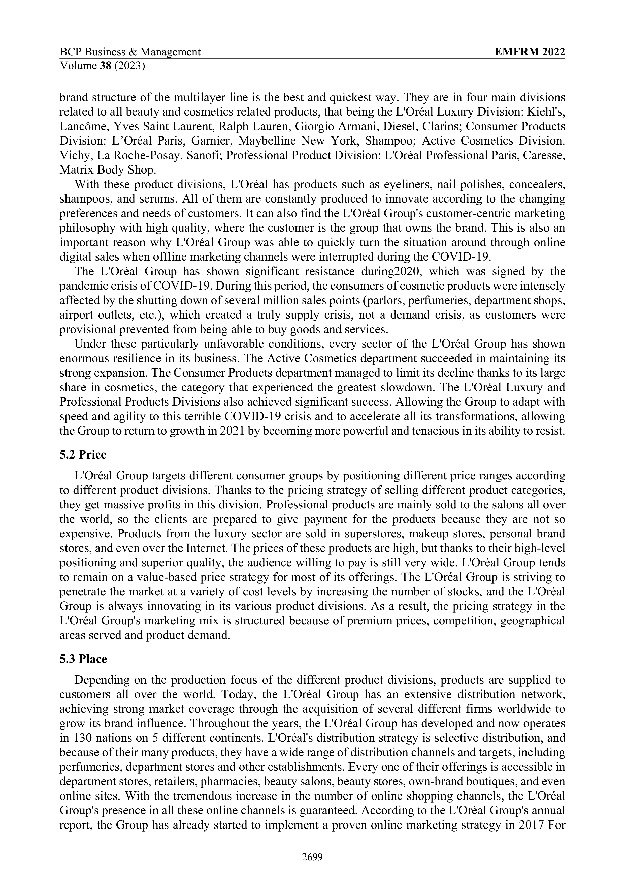 Loreal Marketing Strategy — page 8