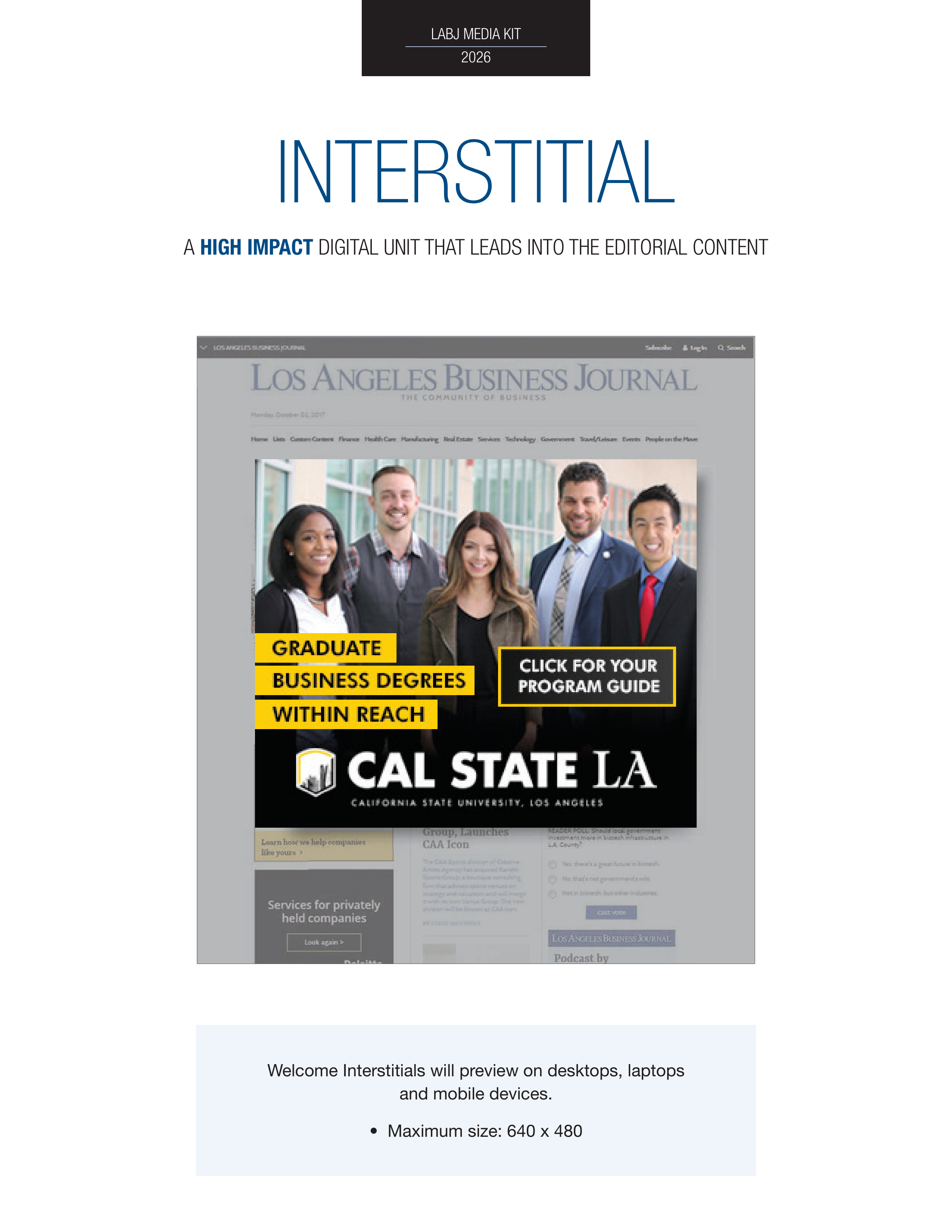 Los Angeles Business Journal Media Kit — page 10