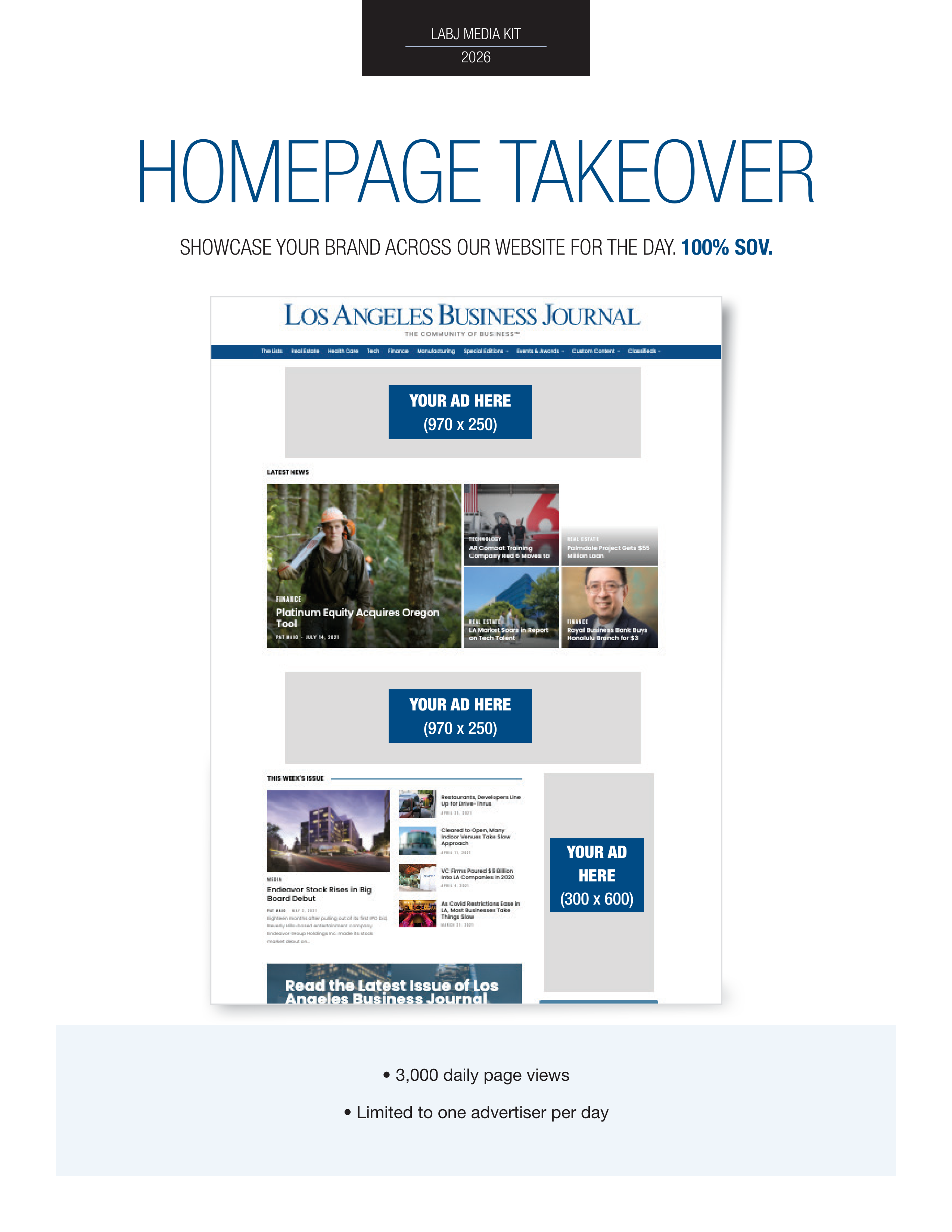 Los Angeles Business Journal Media Kit — page 11