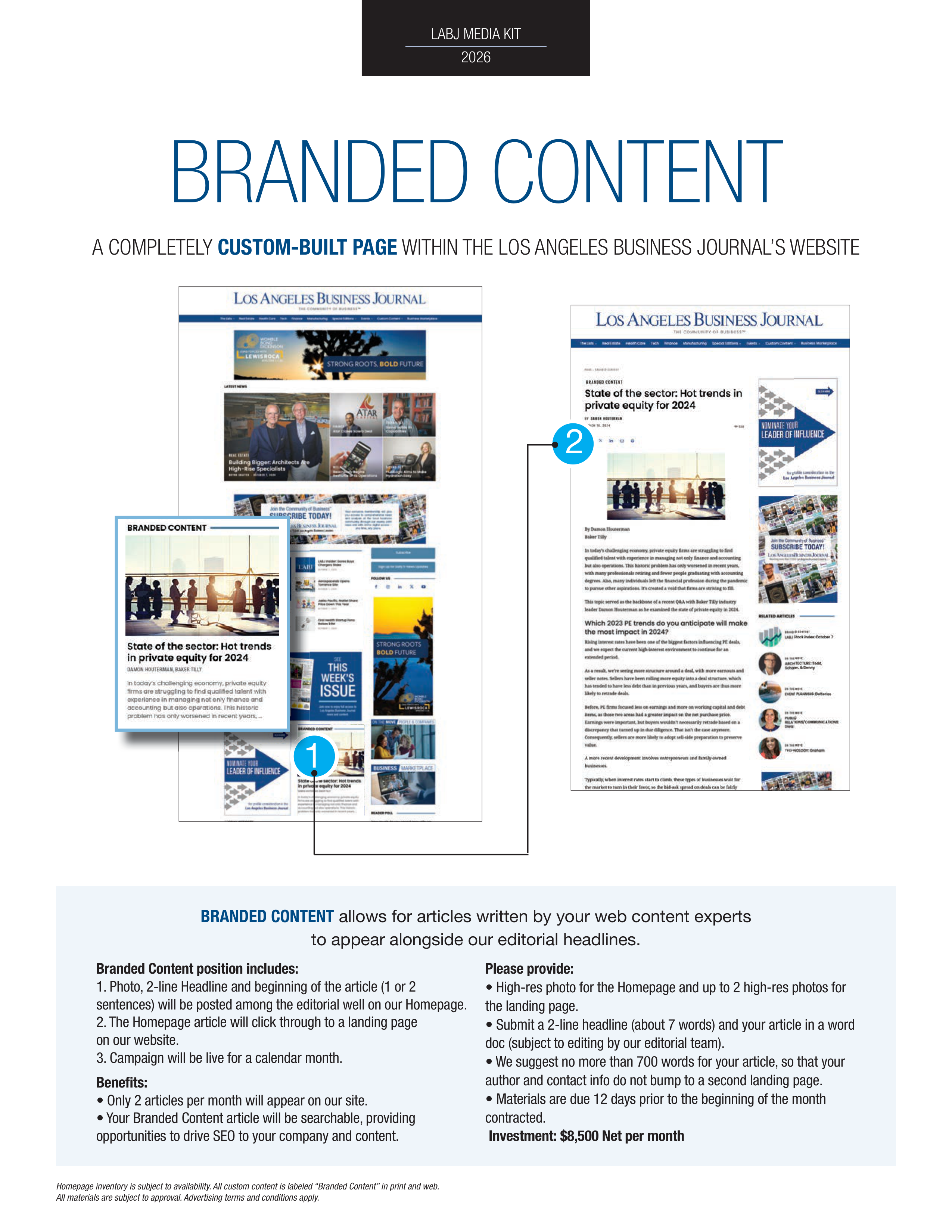 Los Angeles Business Journal Media Kit — page 12