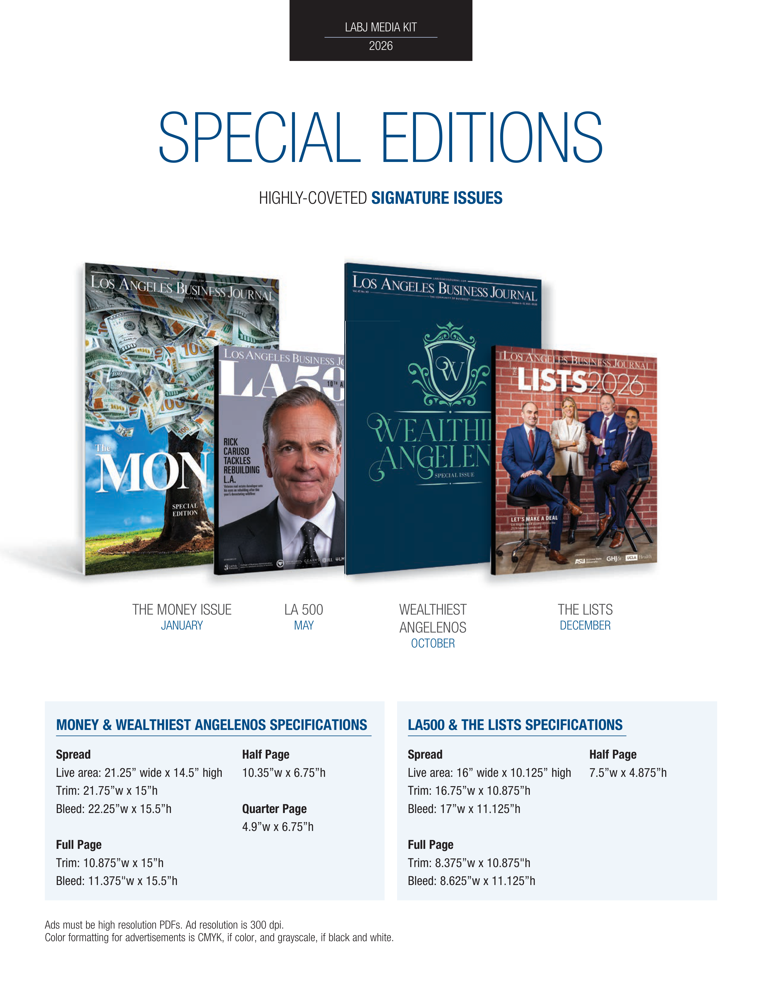 Los Angeles Business Journal Media Kit — page 5