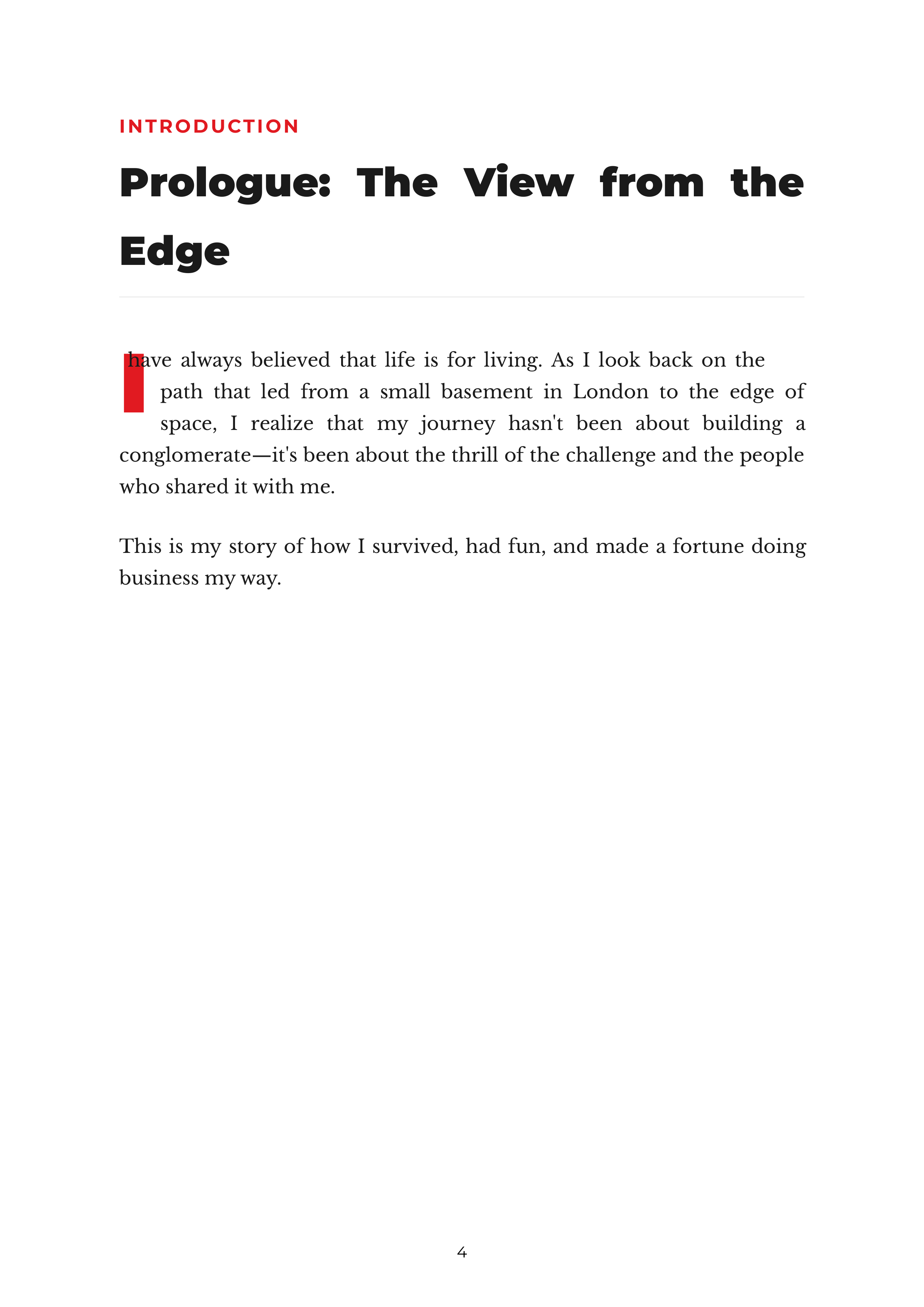 Losing My Virginity by Richard Branson Virgin Founder Autobiography — page 4