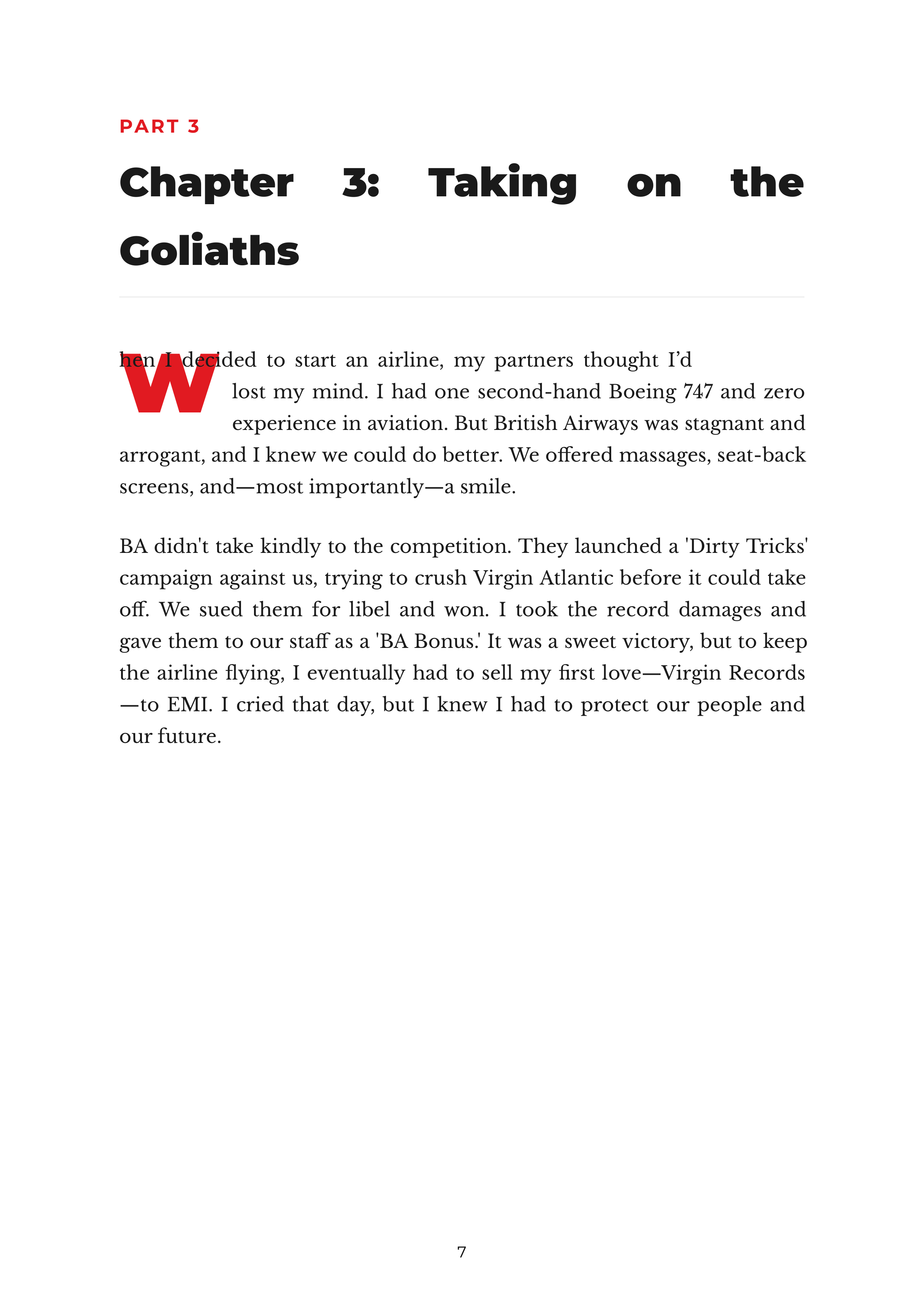 Losing My Virginity by Richard Branson Virgin Founder Autobiography — page 7