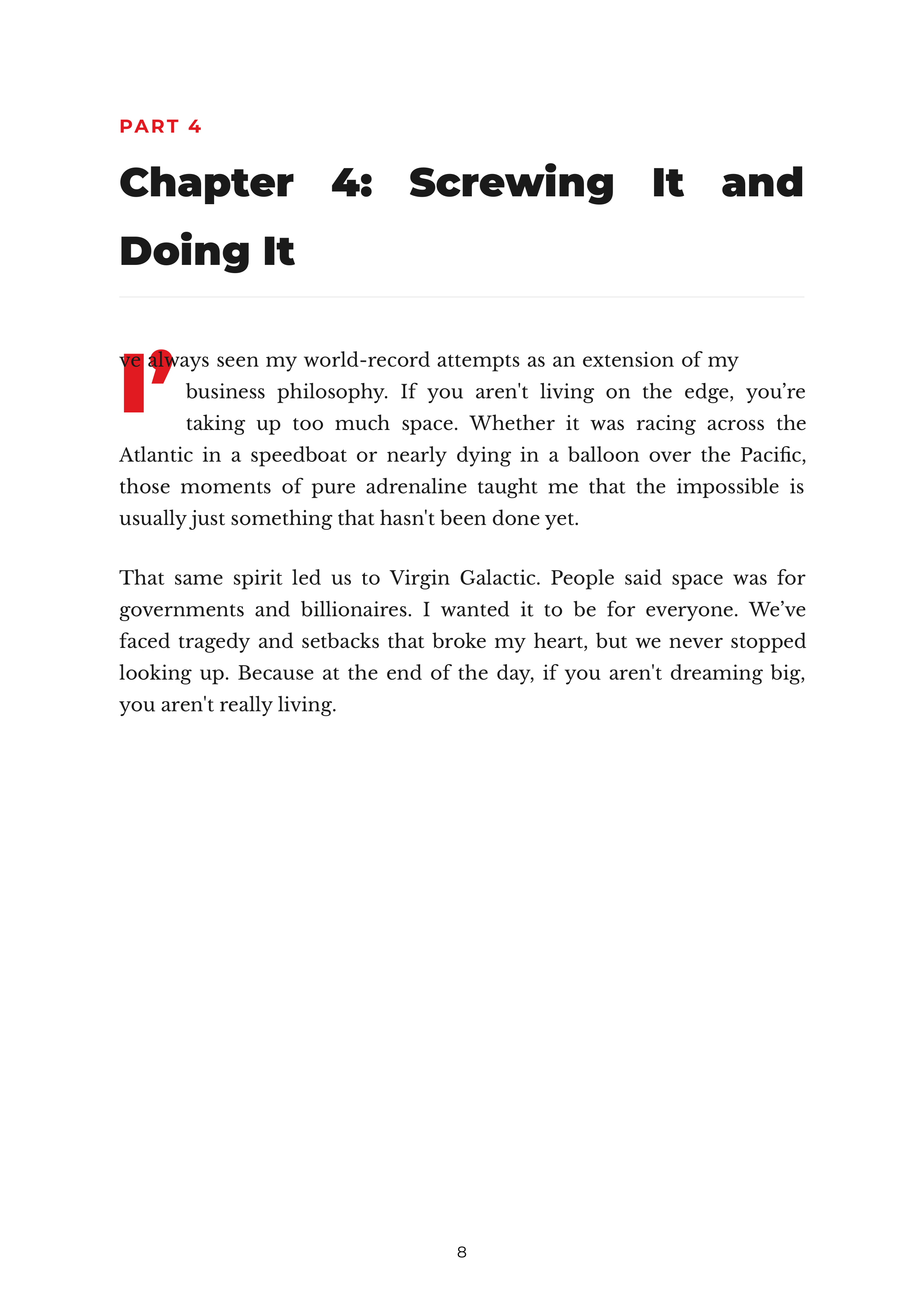 Losing My Virginity by Richard Branson Virgin Founder Autobiography — page 8