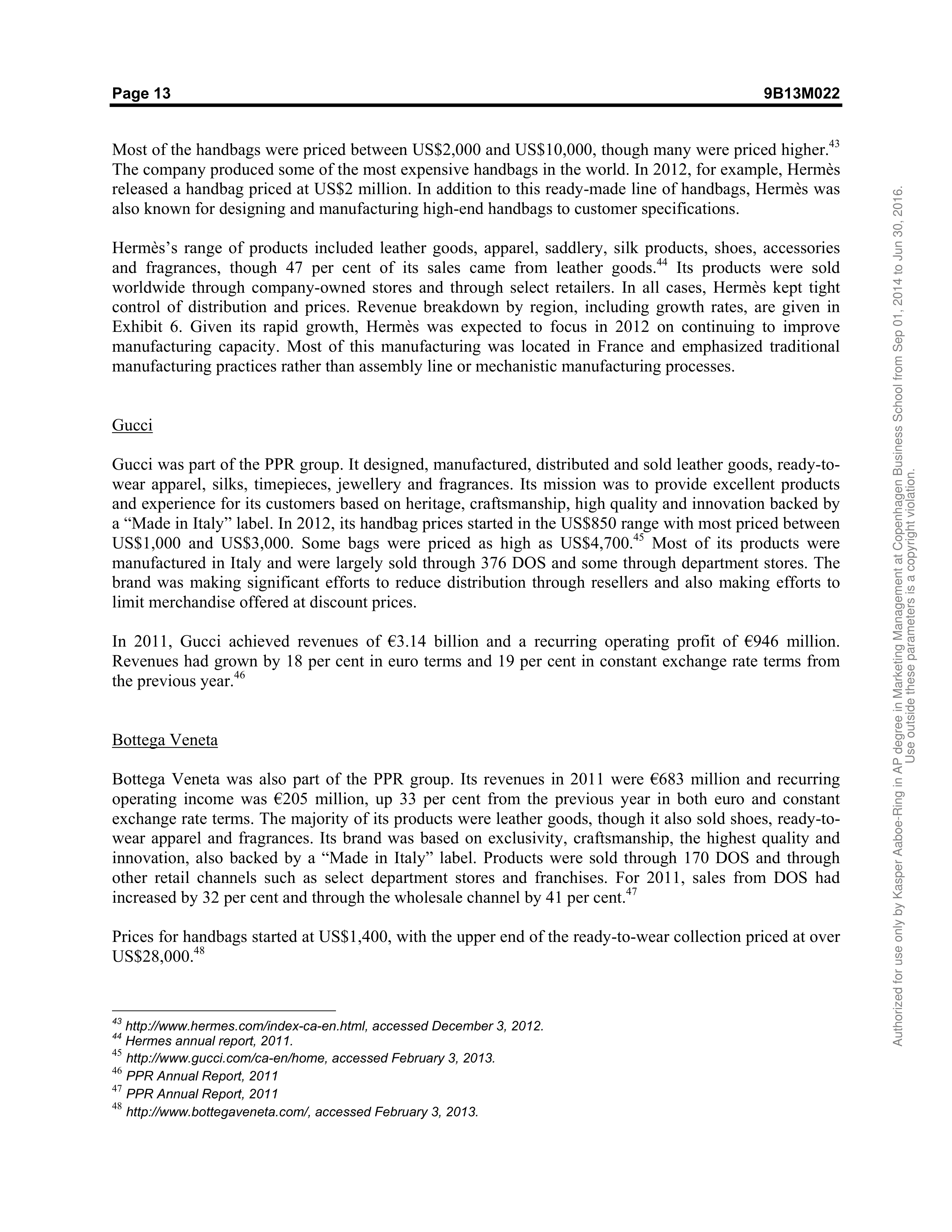 Louis Vuitton Case Study — page 13