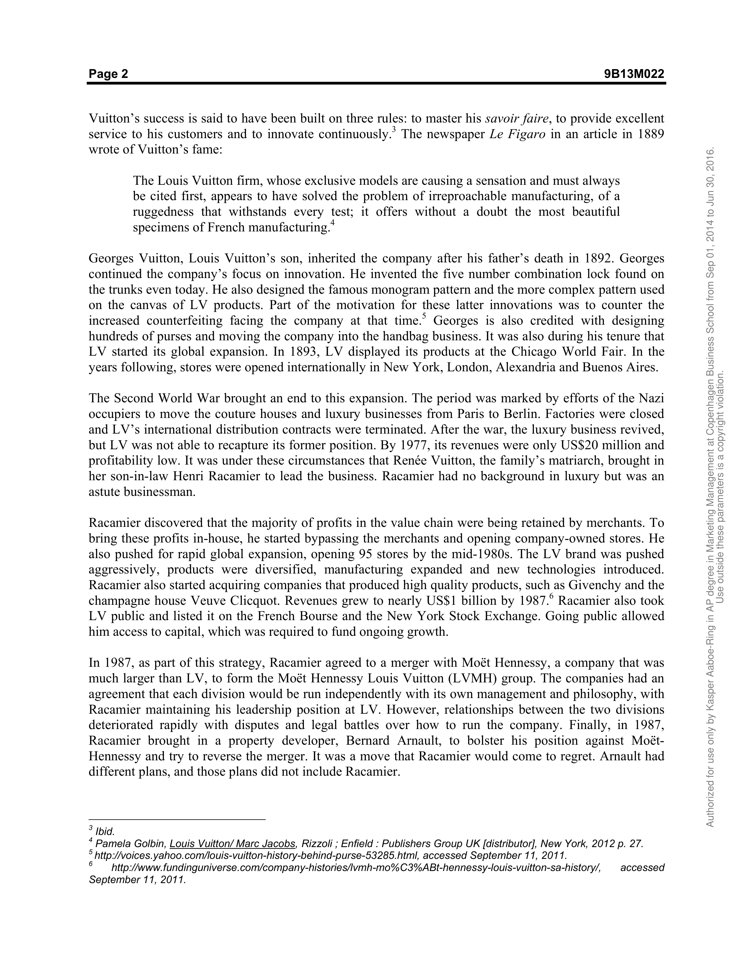 Louis Vuitton Case Study — page 2