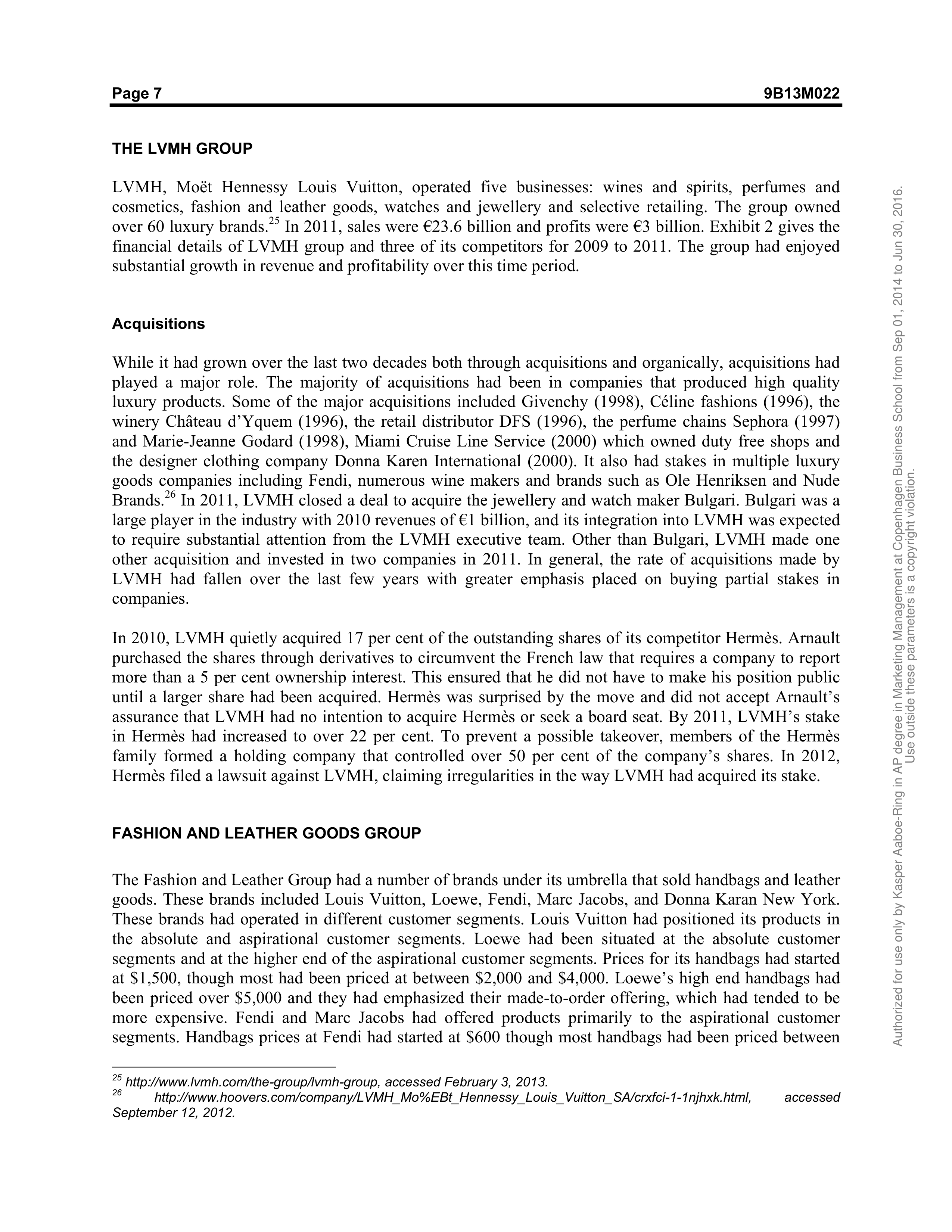 Louis Vuitton Case Study — page 7