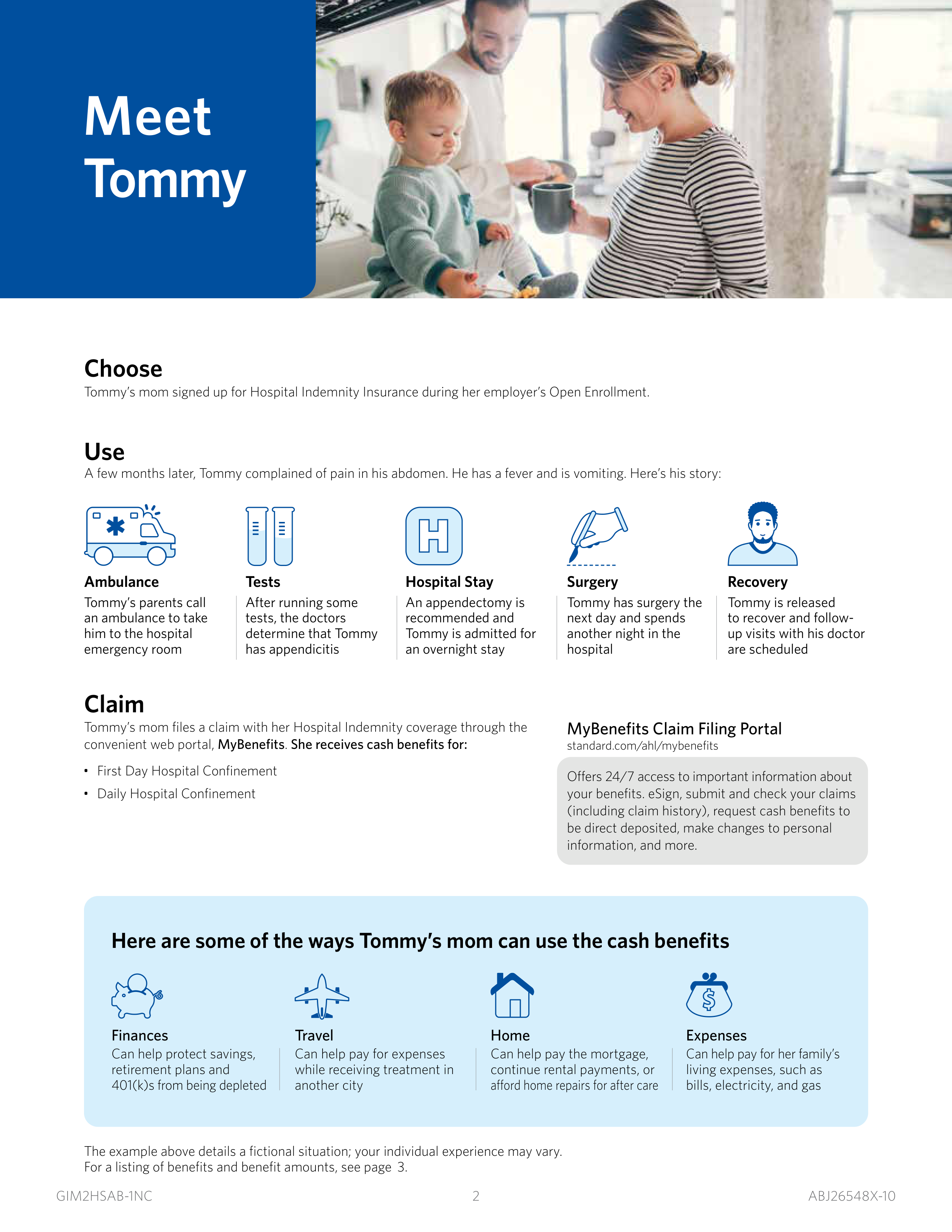 Lowe's Hospital Insurance Brochure — page 2