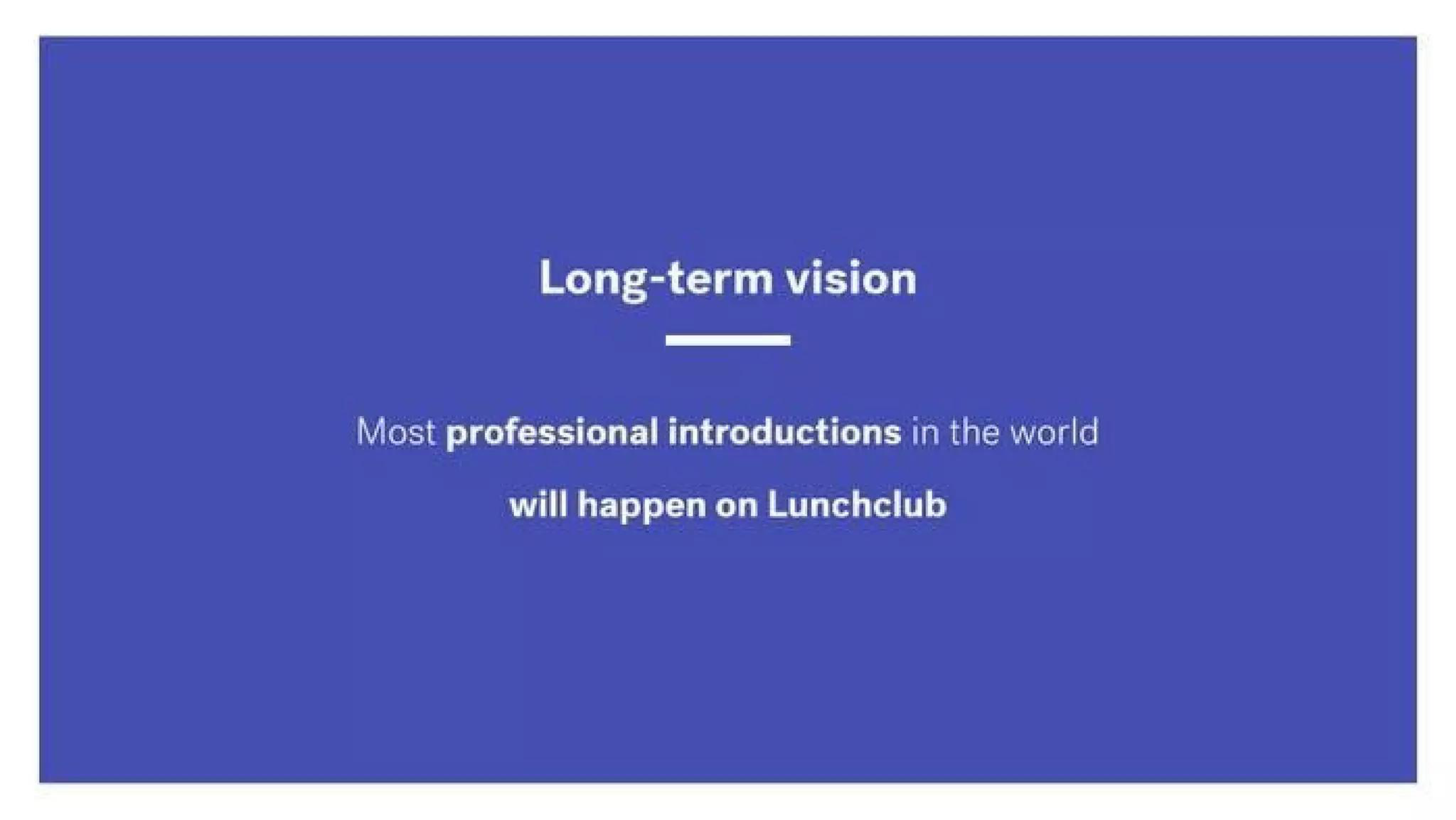 Lunchclub Pitch Deck — page 12