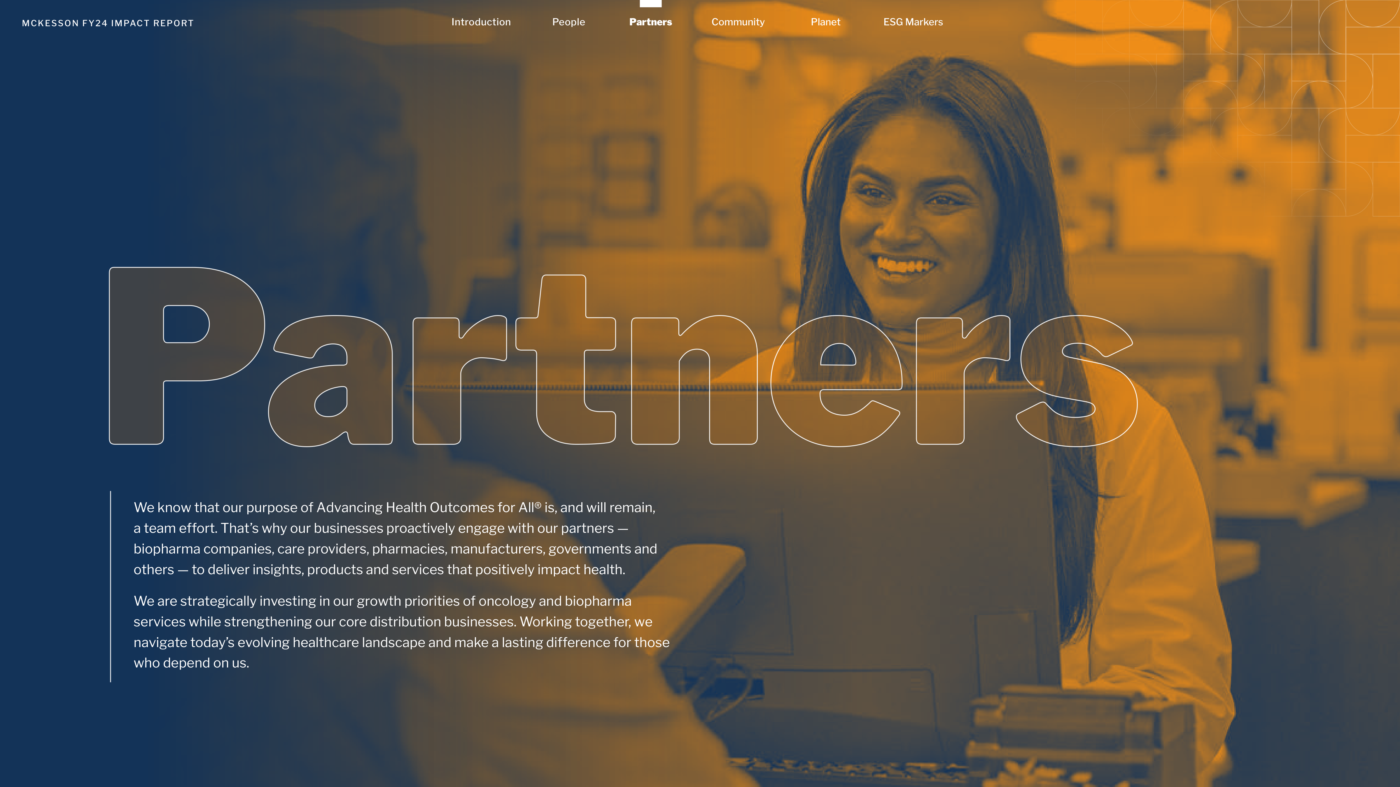 McKesson FY24 Impact Report — page 24
