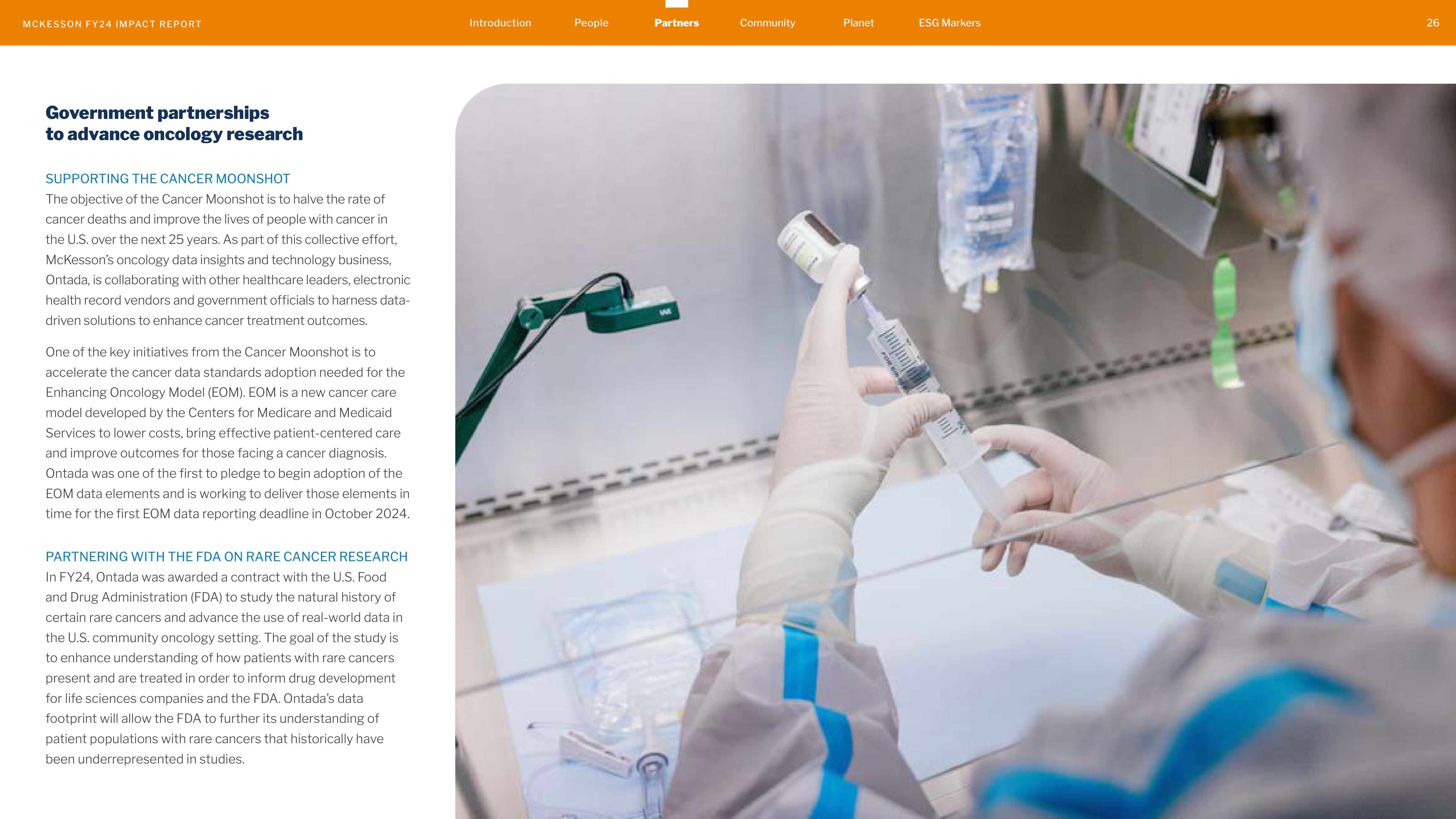 McKesson FY24 Impact Report — page 26