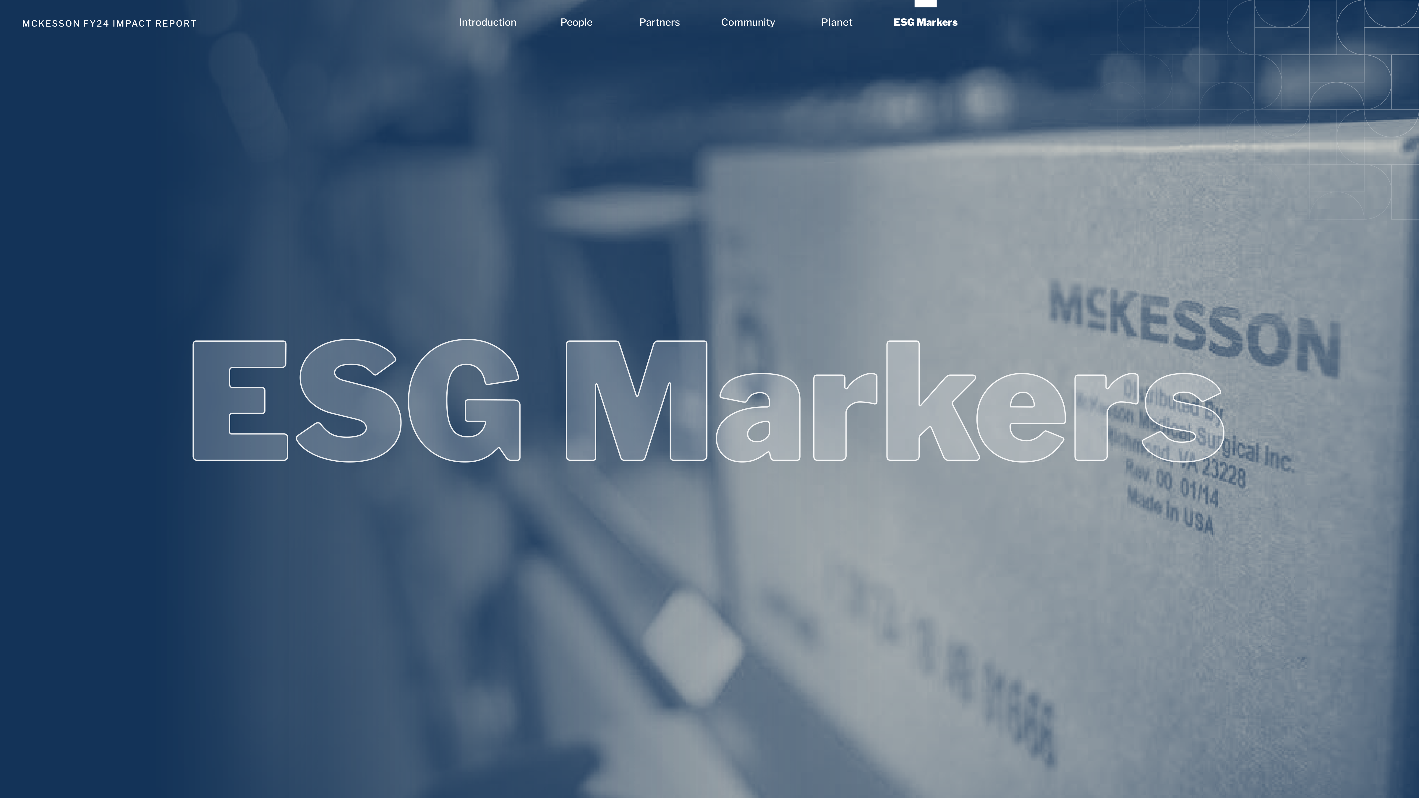 McKesson FY24 Impact Report — page 50