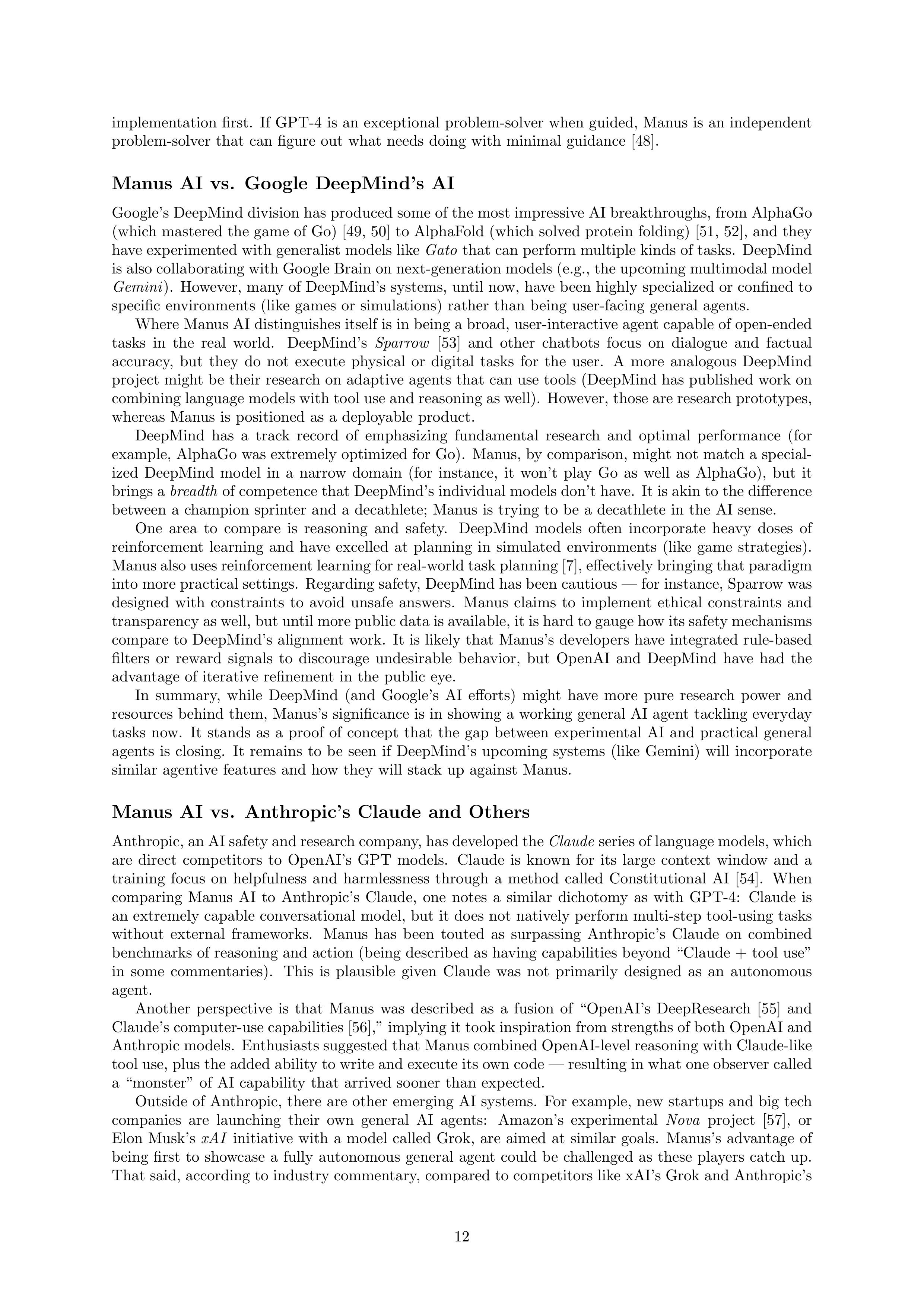Manus General Autonomous AI Agent for Complex Work — page 12