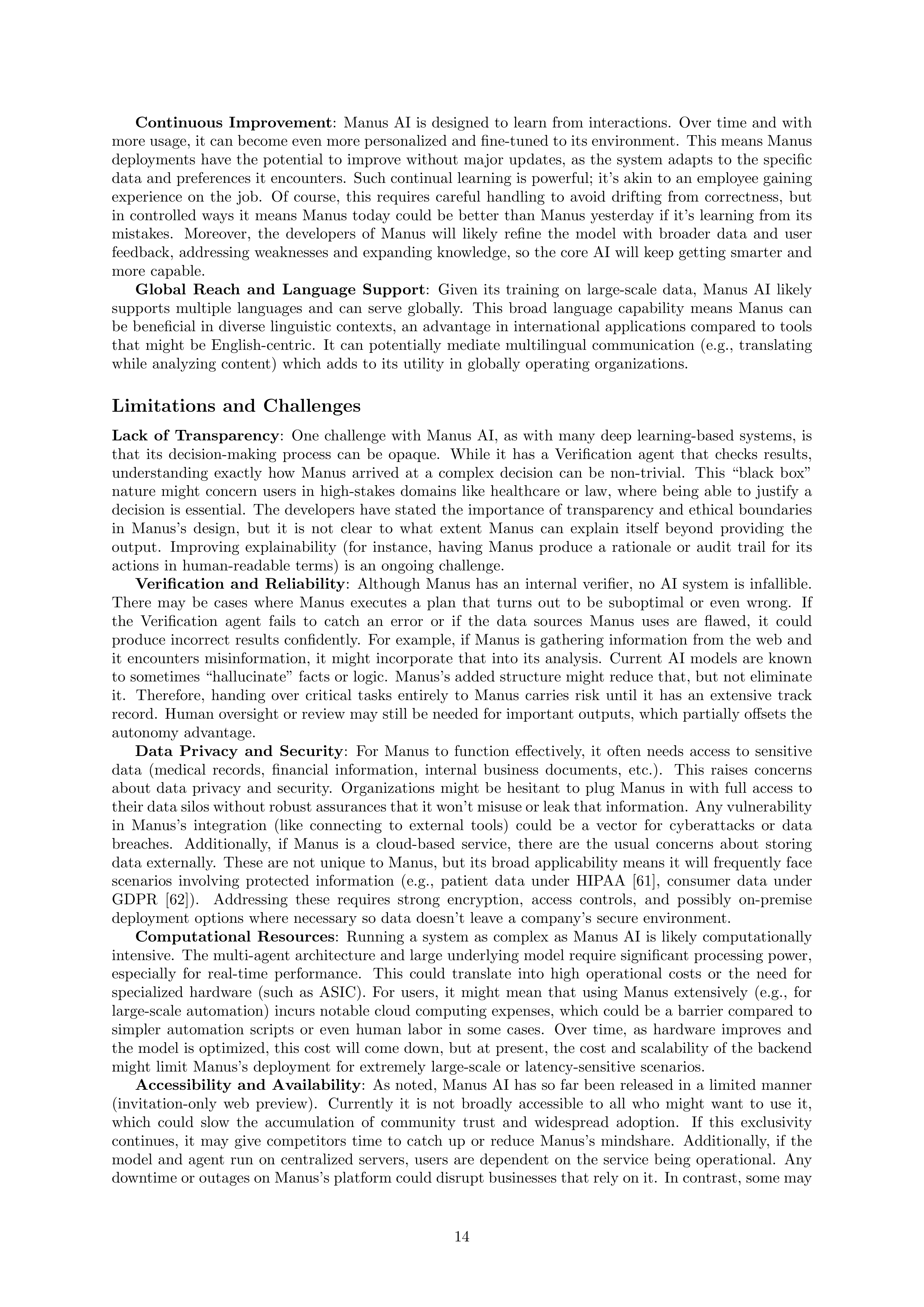 Manus General Autonomous AI Agent for Complex Work — page 14