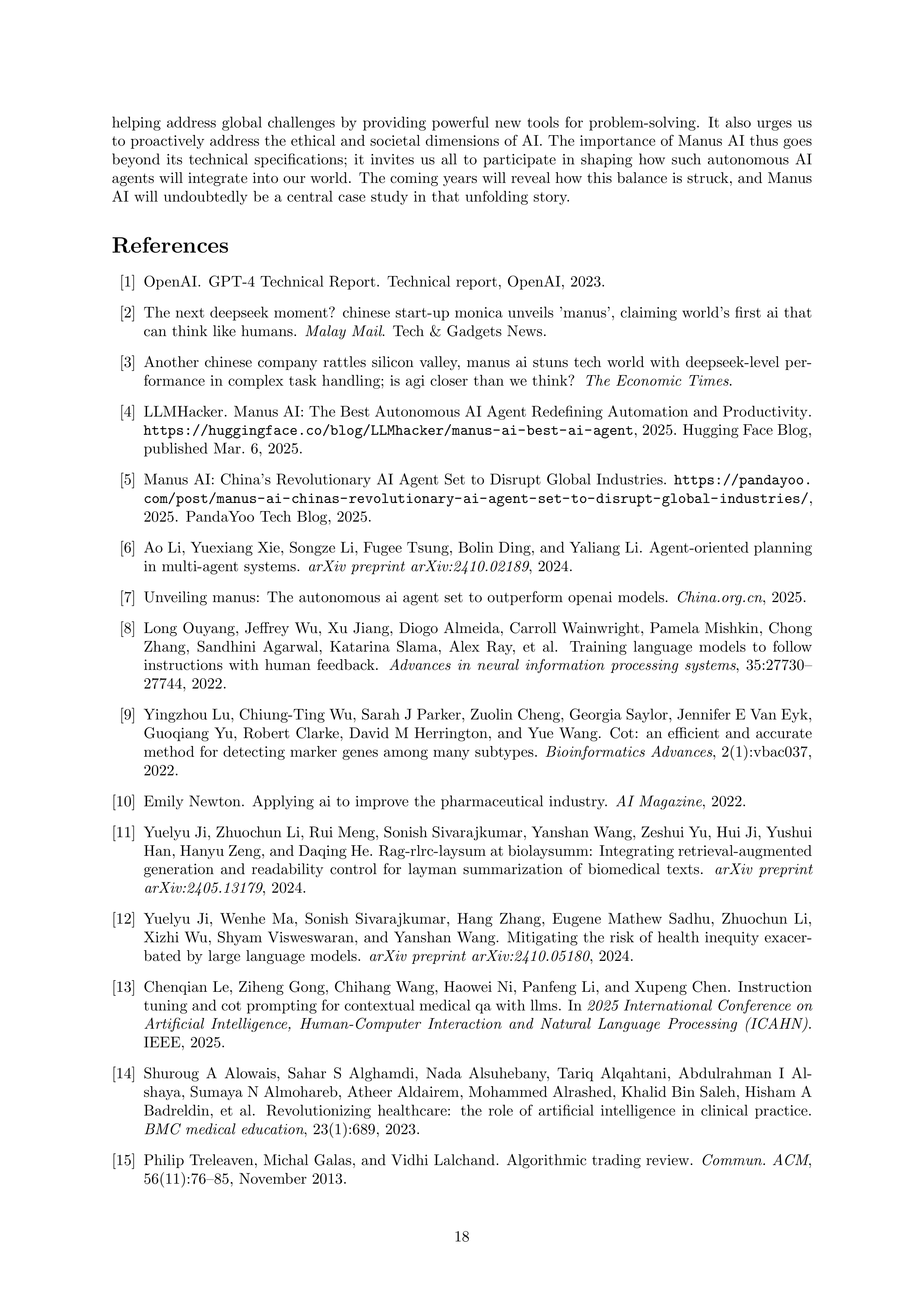 Manus General Autonomous AI Agent for Complex Work — page 18