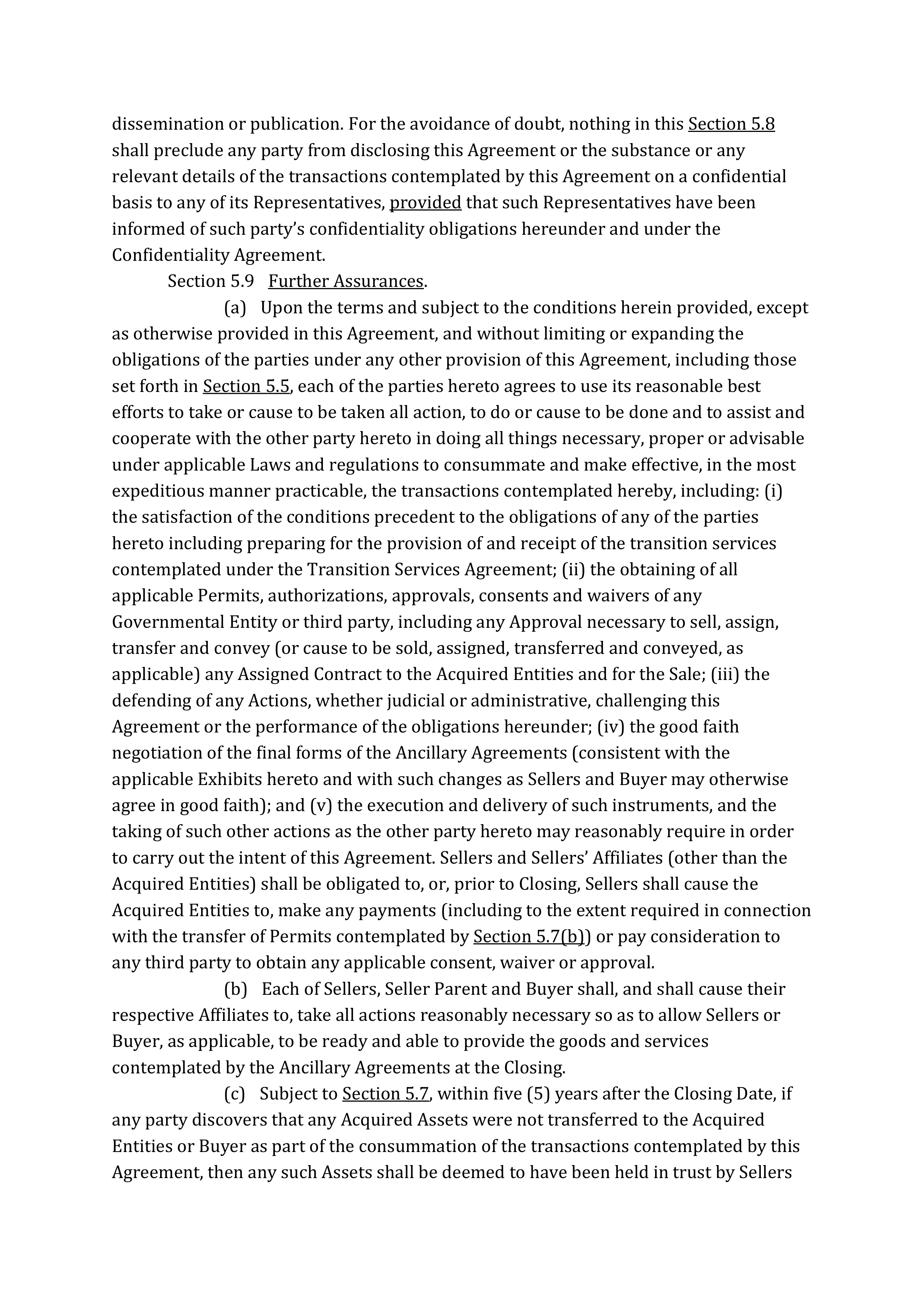 Marathon Petroleum Purchase and Sale Agreement — page 101