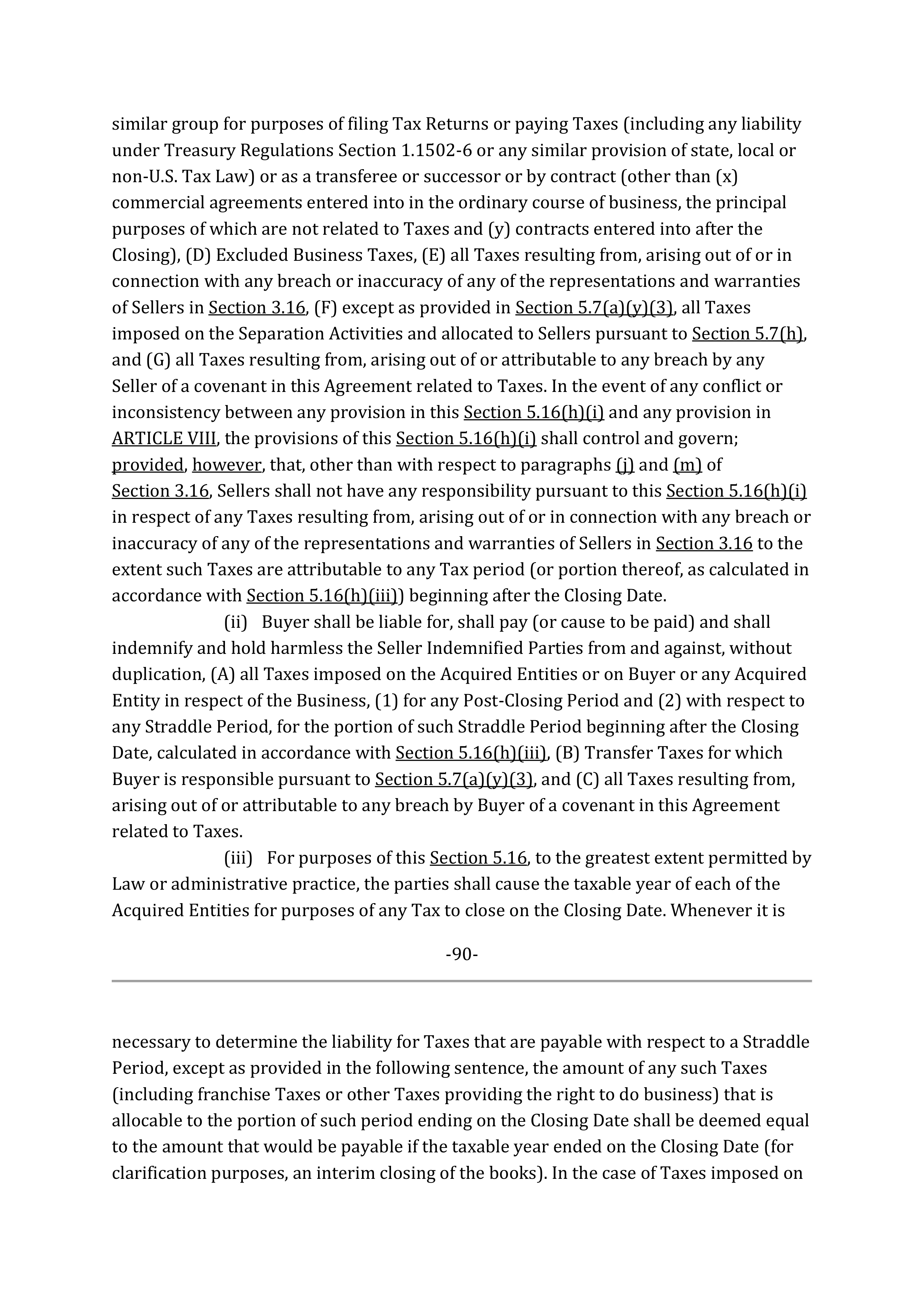 Marathon Petroleum Purchase and Sale Agreement — page 112