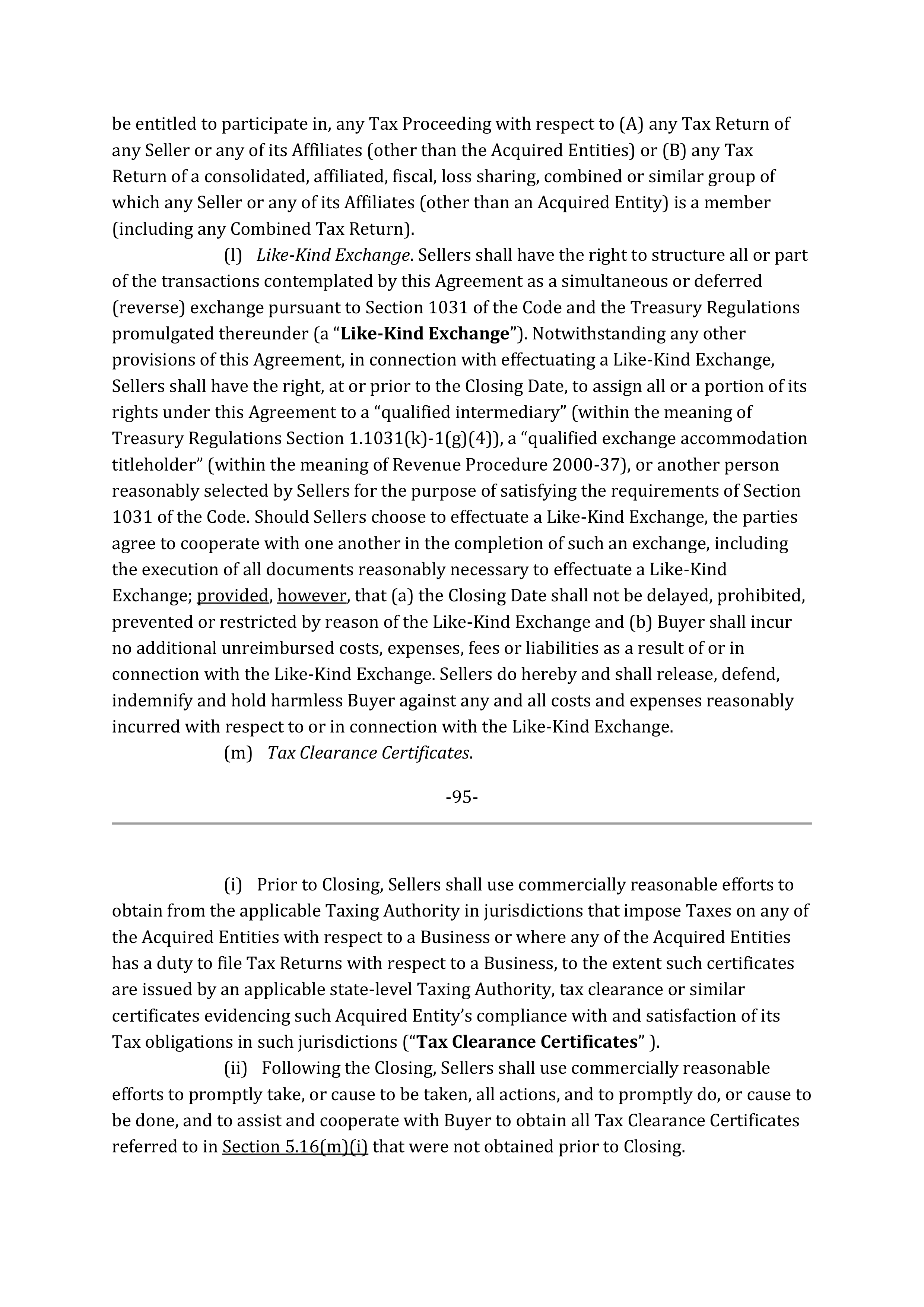 Marathon Petroleum Purchase and Sale Agreement — page 118