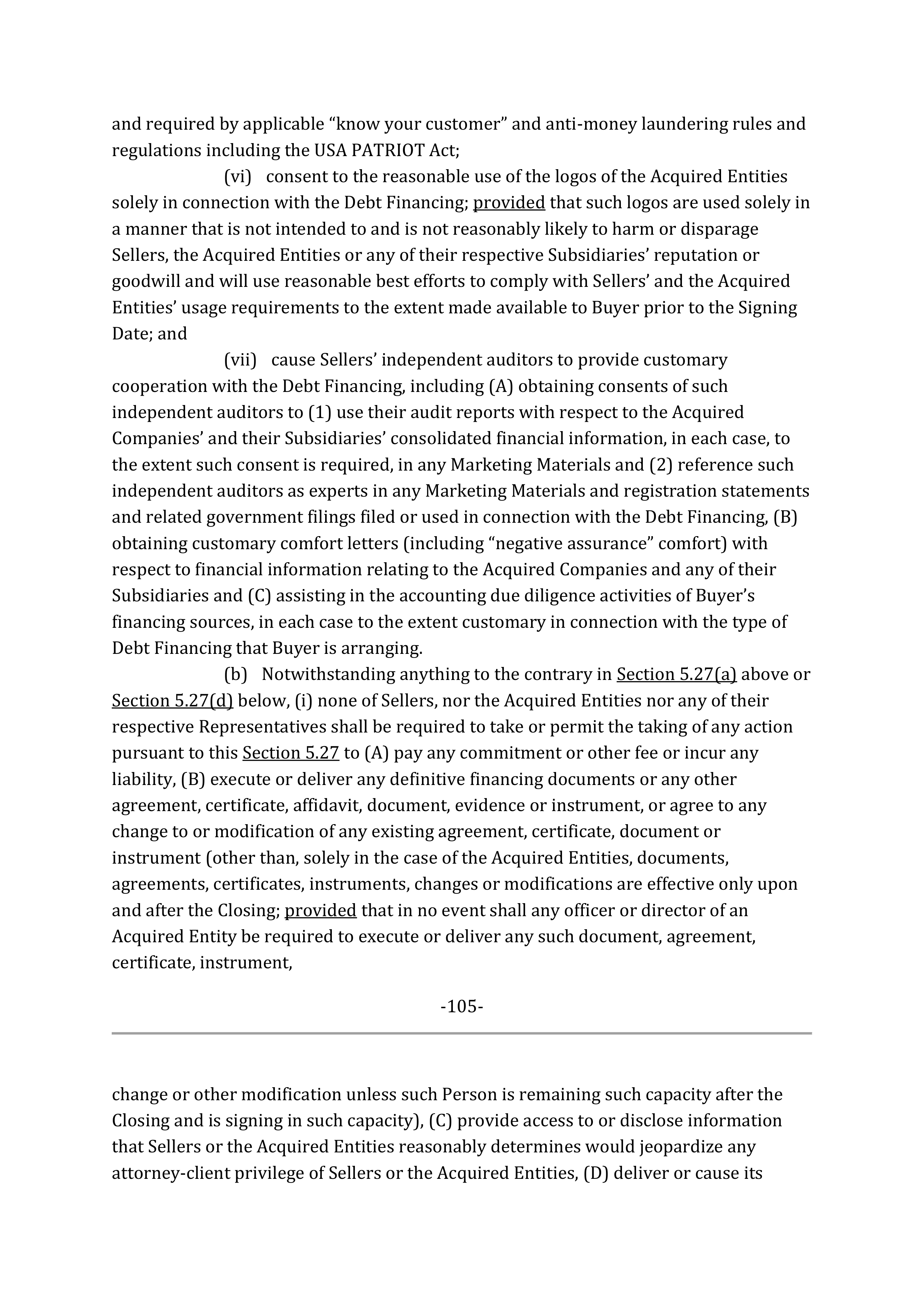 Marathon Petroleum Purchase and Sale Agreement — page 130
