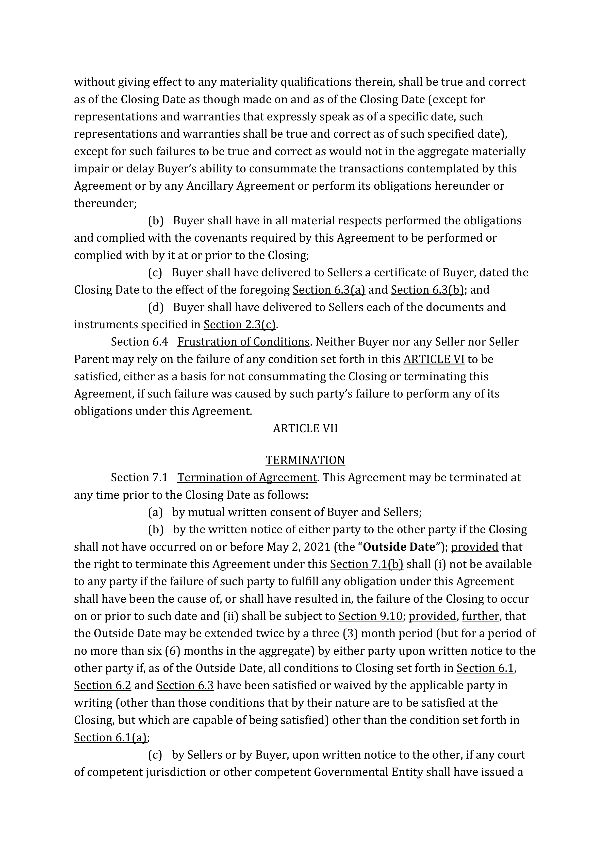 Marathon Petroleum Purchase and Sale Agreement — page 137